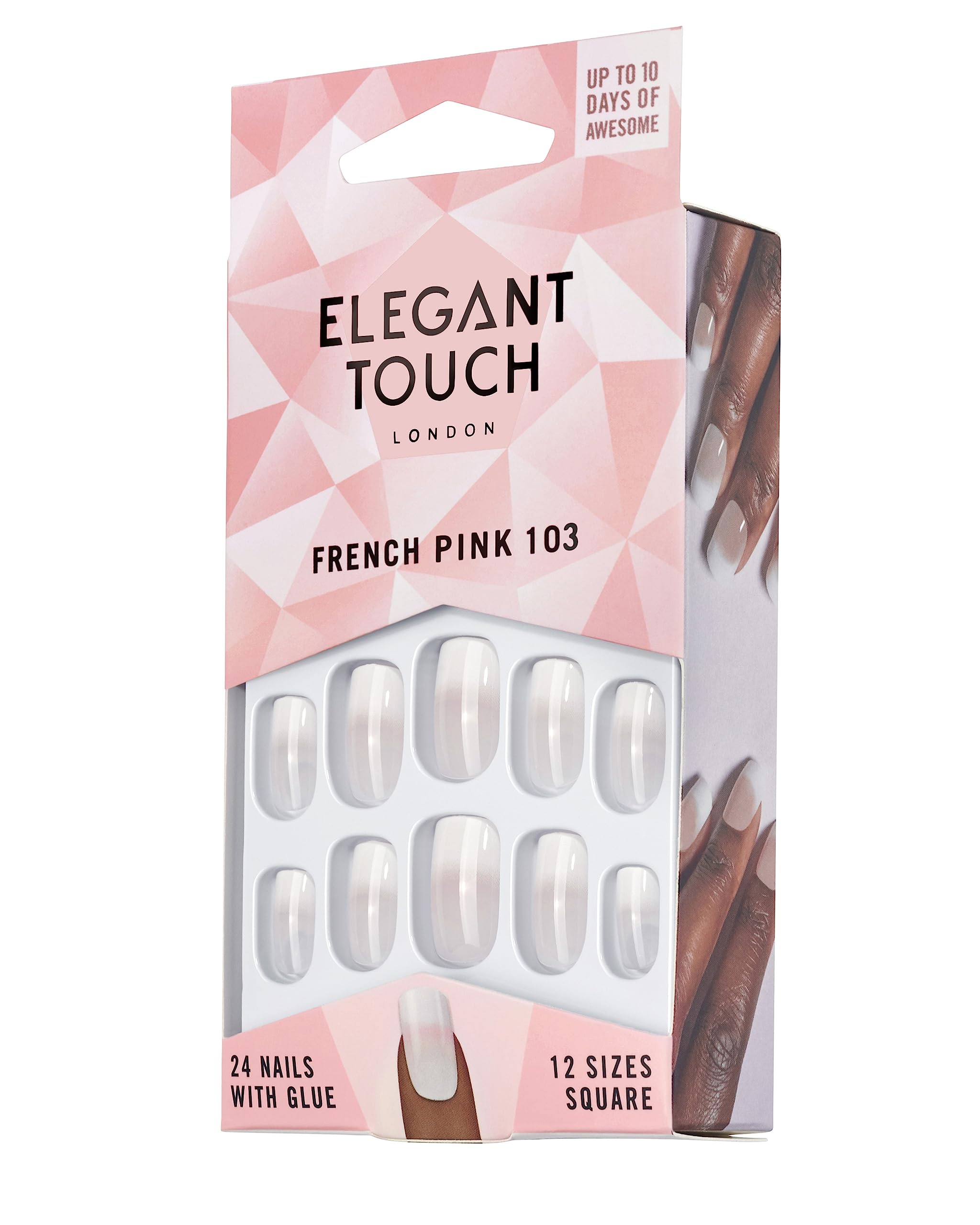 Elegant Touch French Nails 103