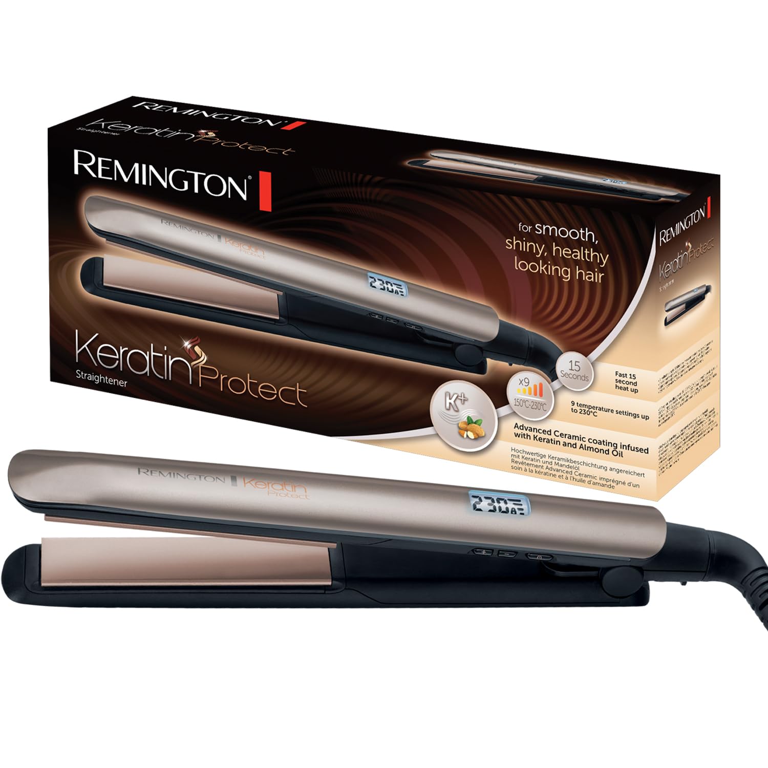 Remington Keratin Protect Hair Straightener