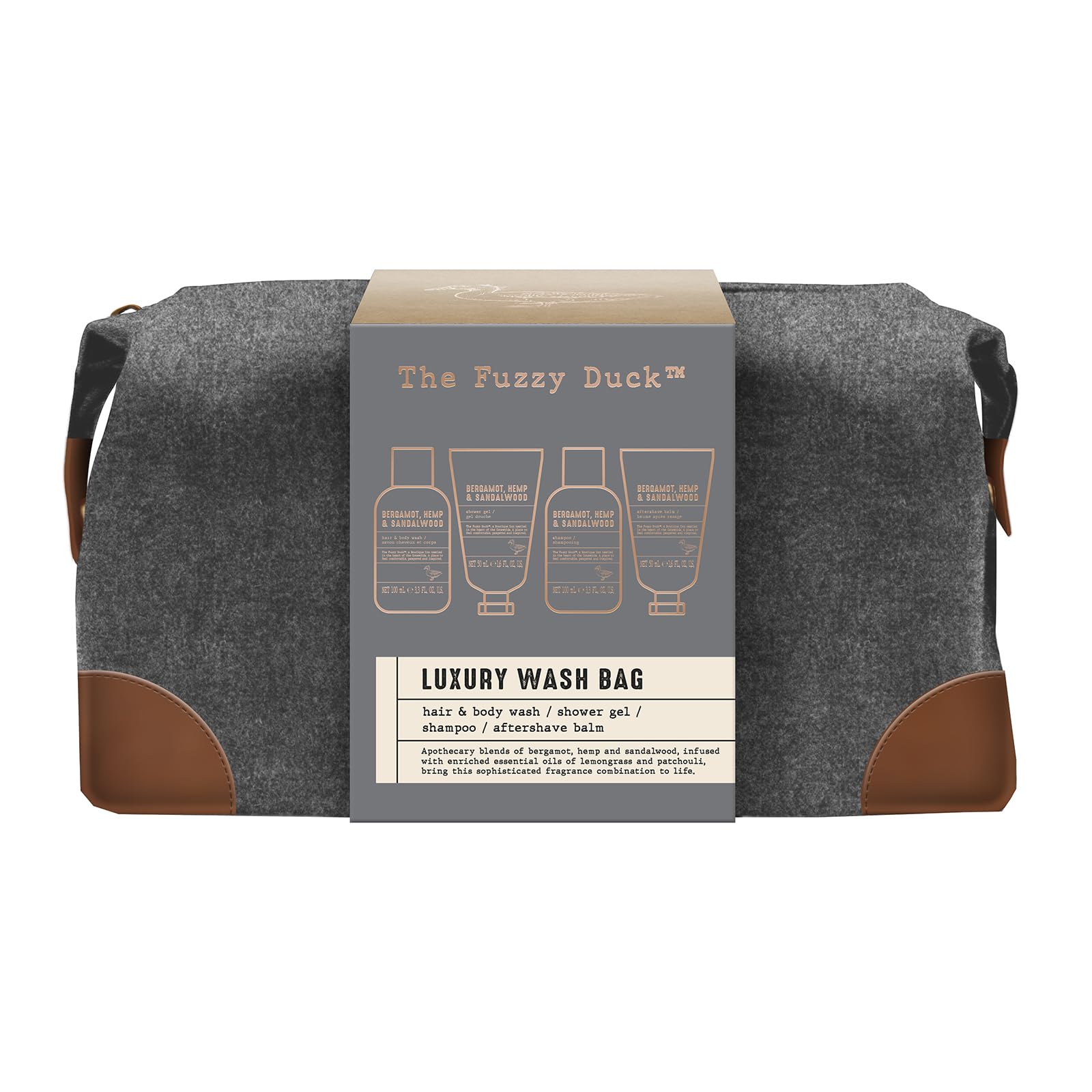 Baylis & Harding The Fuzzy Duck Men's Luxury Wash Bag Set