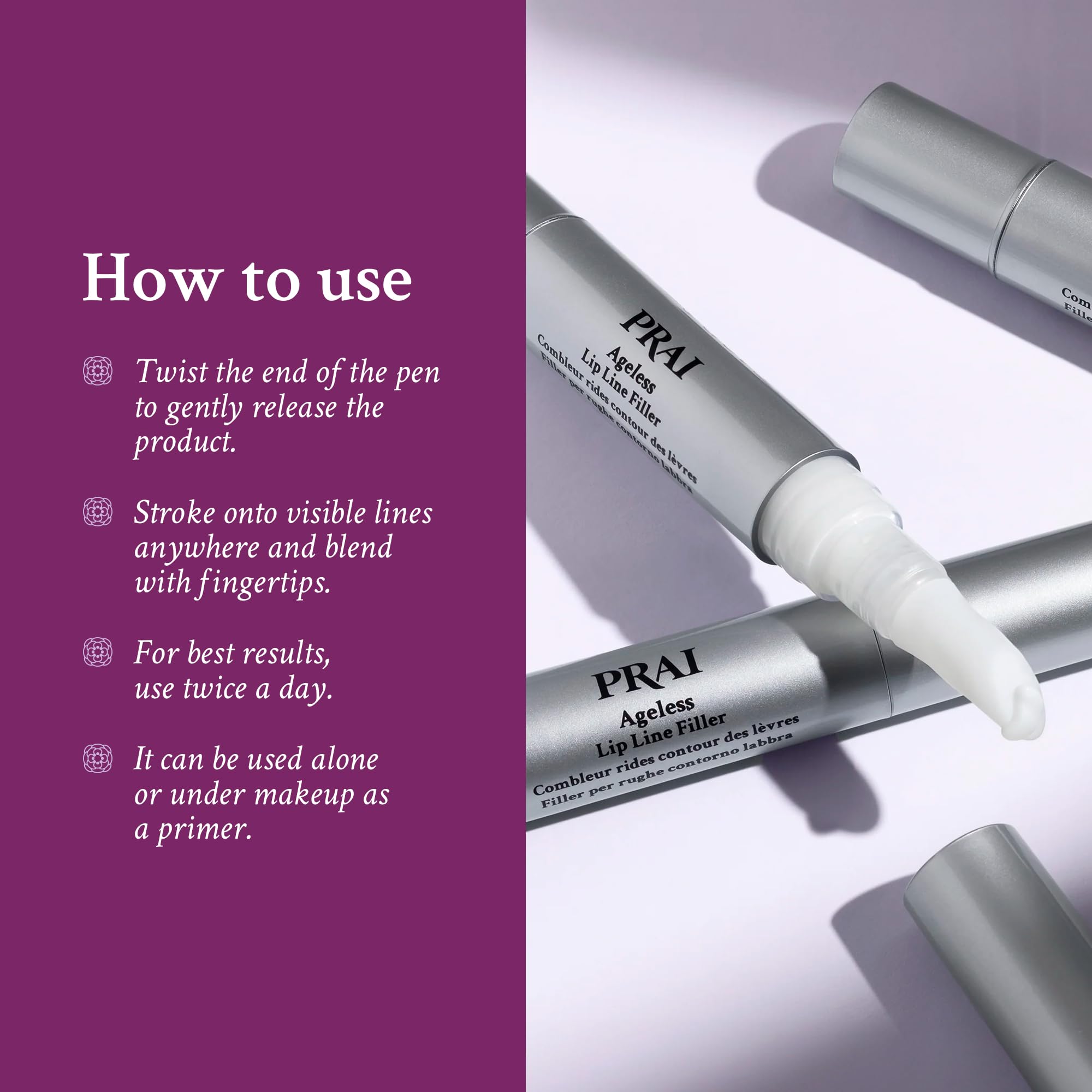 PRAI Ageless Lip & Line Filler