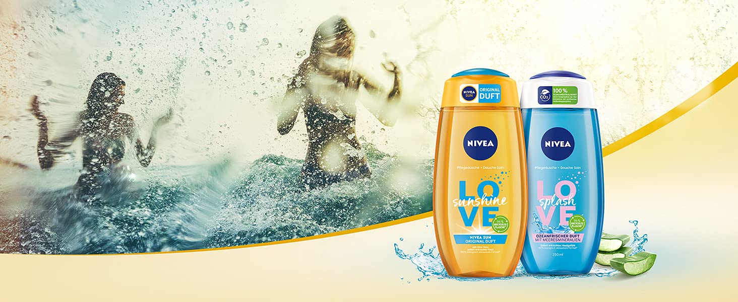 Nivea Love Sunshine Shower Gel 250 ml