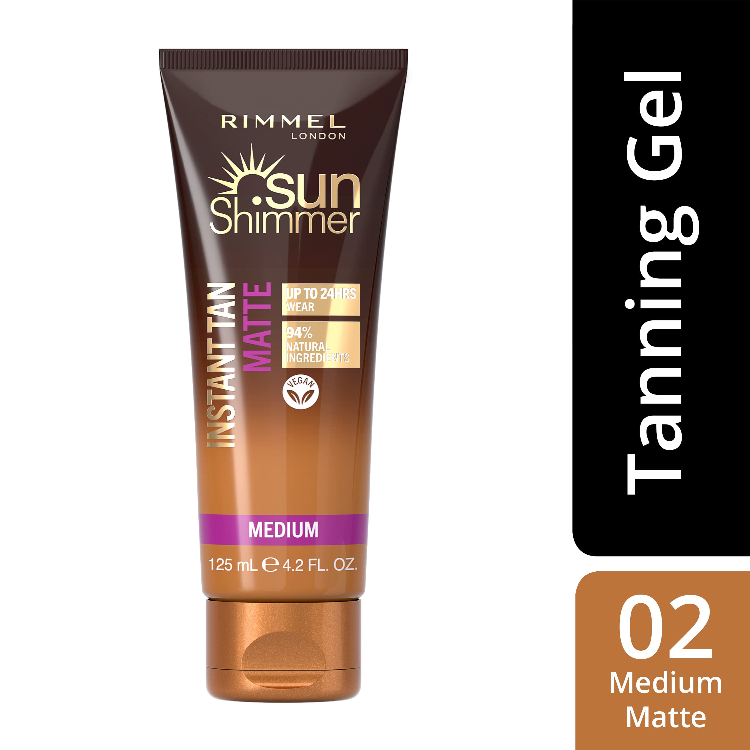 Rimmel Sunshimmer Water Resistant Instant Tan - Medium Matte