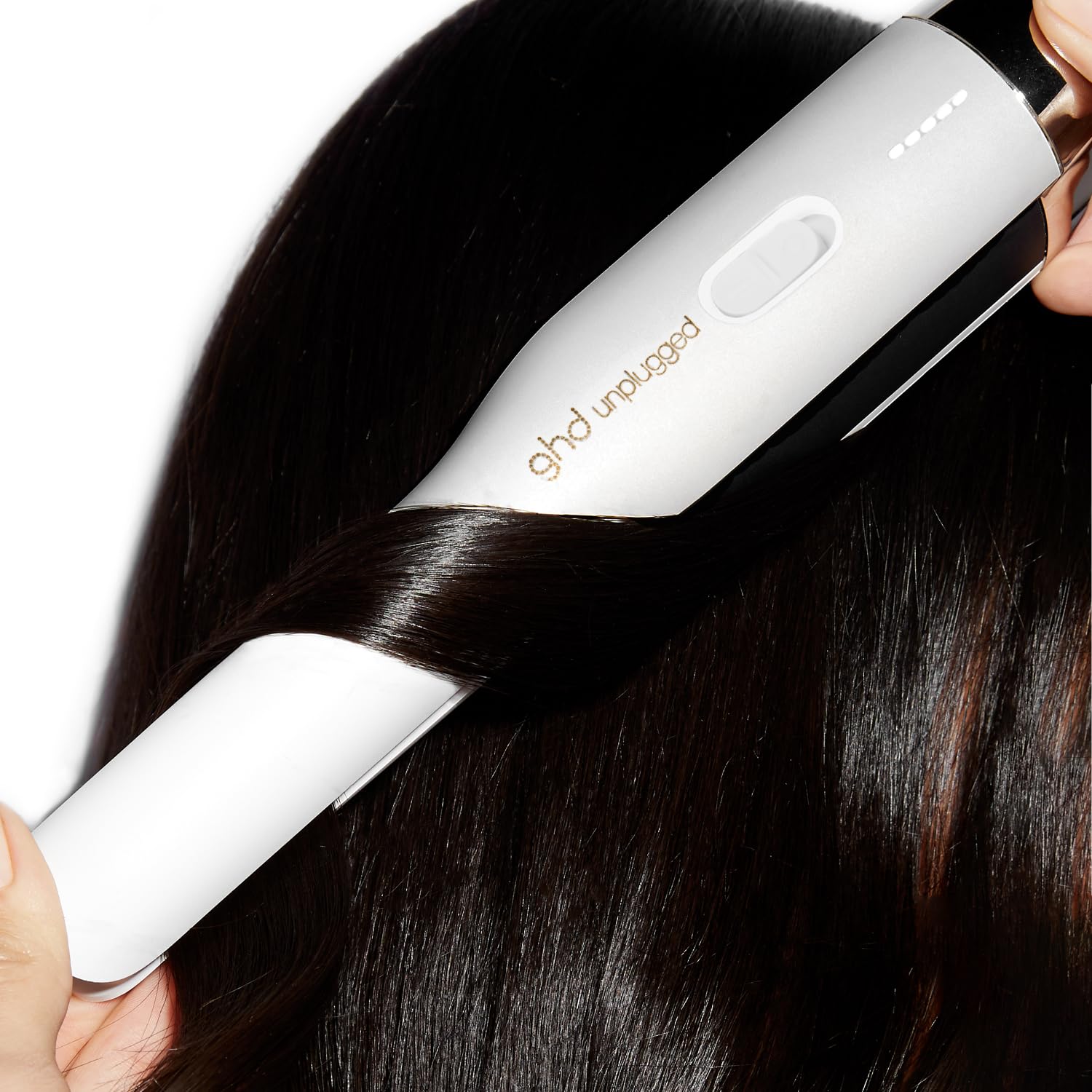 ghd Unplugged Cordless Hair Styler - White