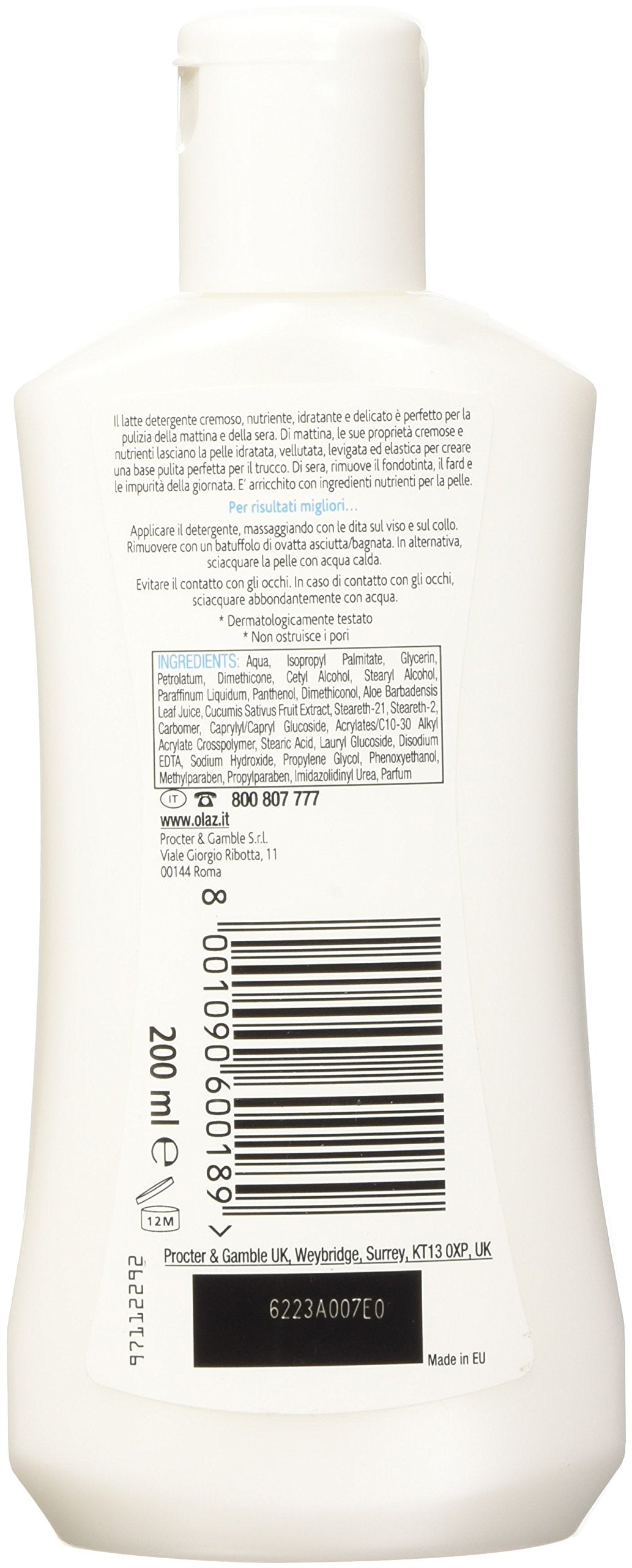 Olay Essentials Gentle Cleansing Milk 200 ml