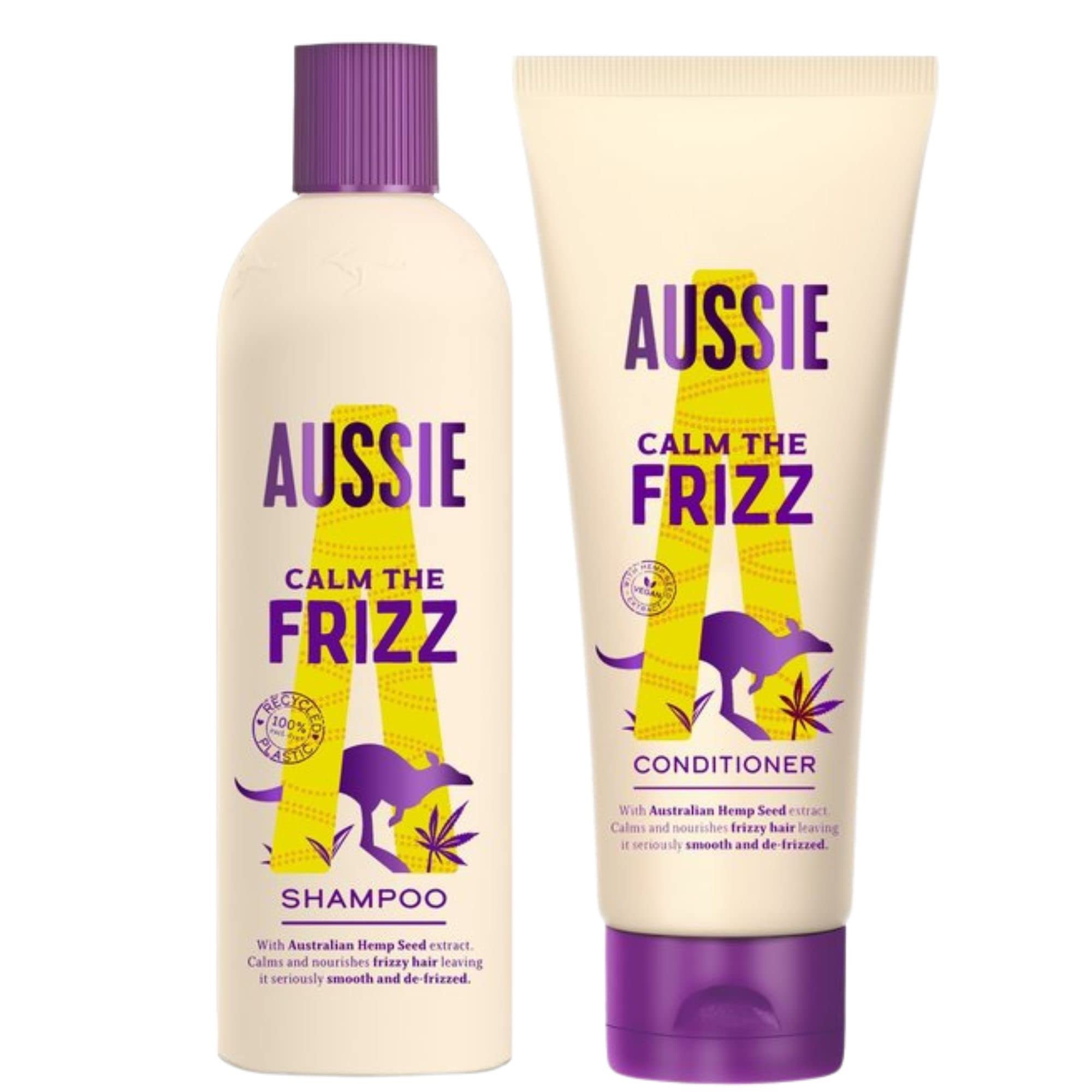 Aussie Hemp Calm The Frizz Shampoo & Conditioner Set