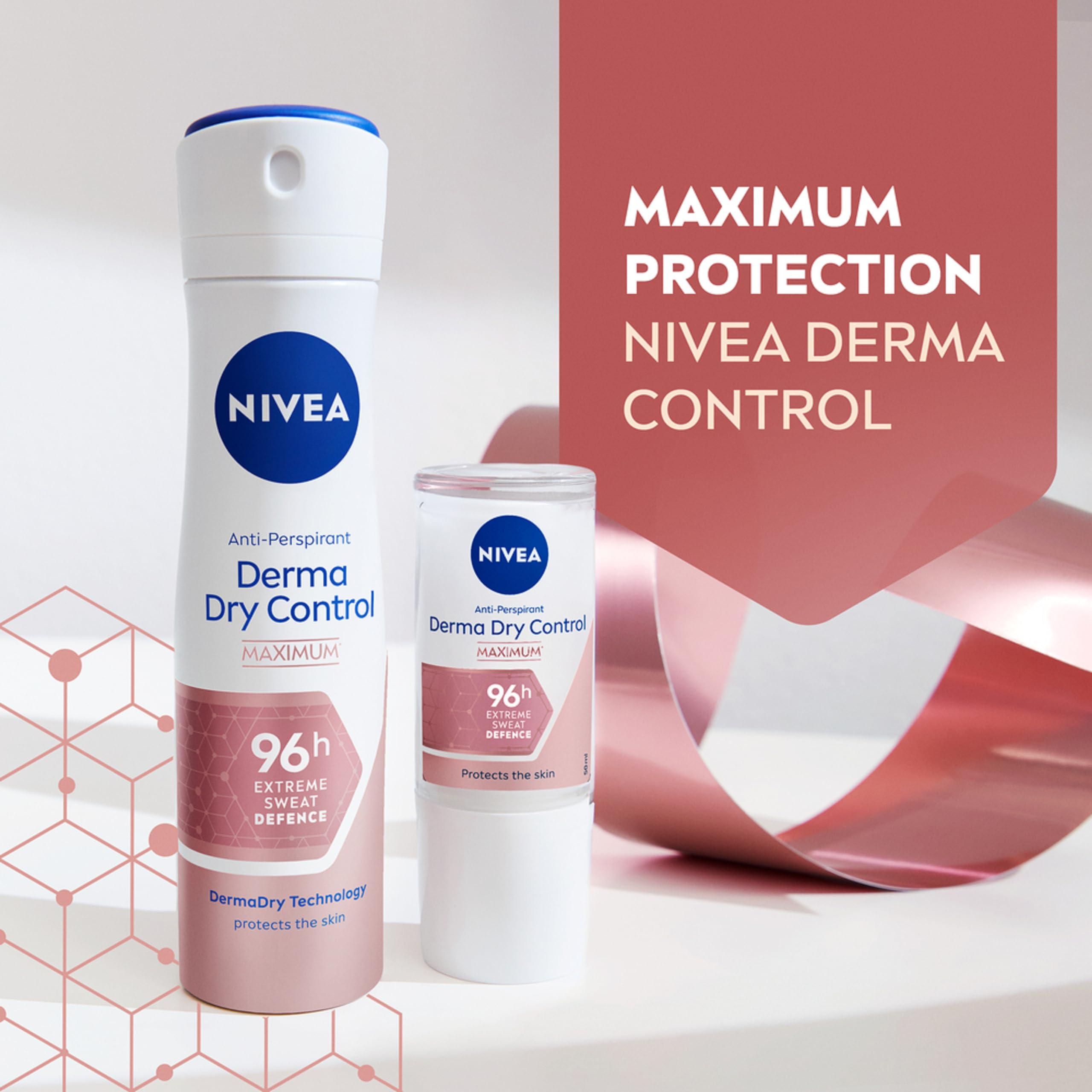 NIVEA Derma Dry Control 96h Antiperspirant Spray 200ml