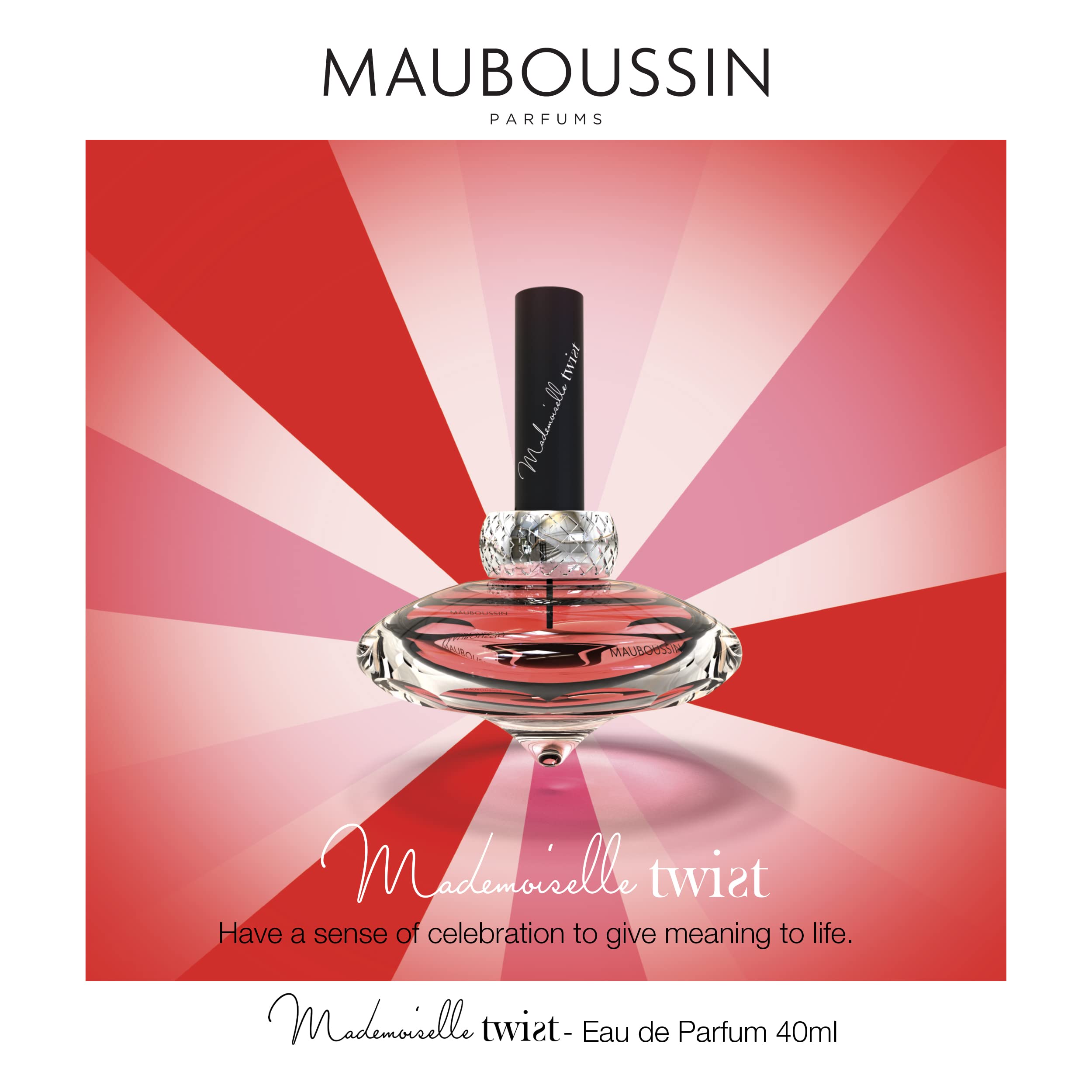 Mademoiselle Twist Eau de Parfum 40ml by Mauboussin