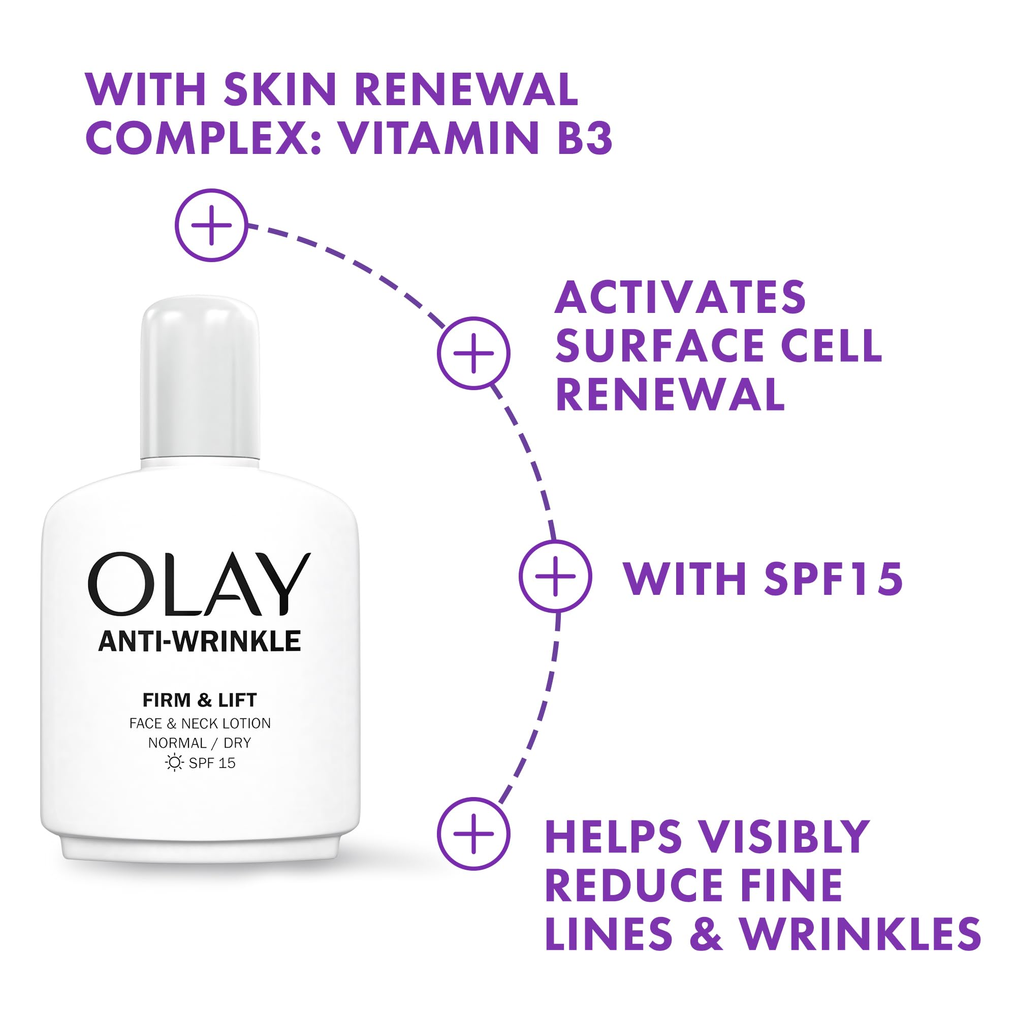 Olay Anti-Wrinkle Firm & Lift Lotion SPF15