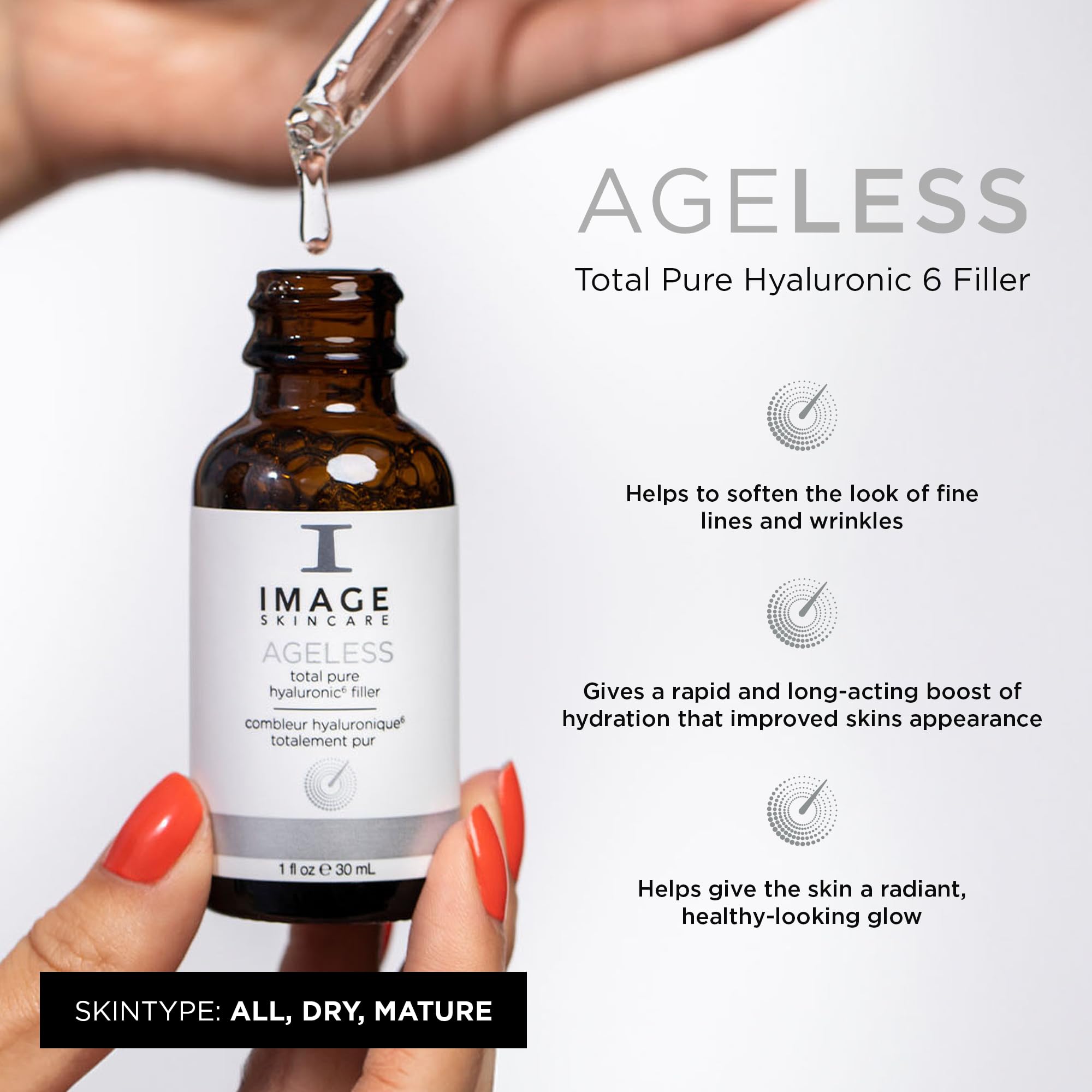 IMAGE Skincare AGELESS Hyaluronic 6 Filler Serum 30 mL