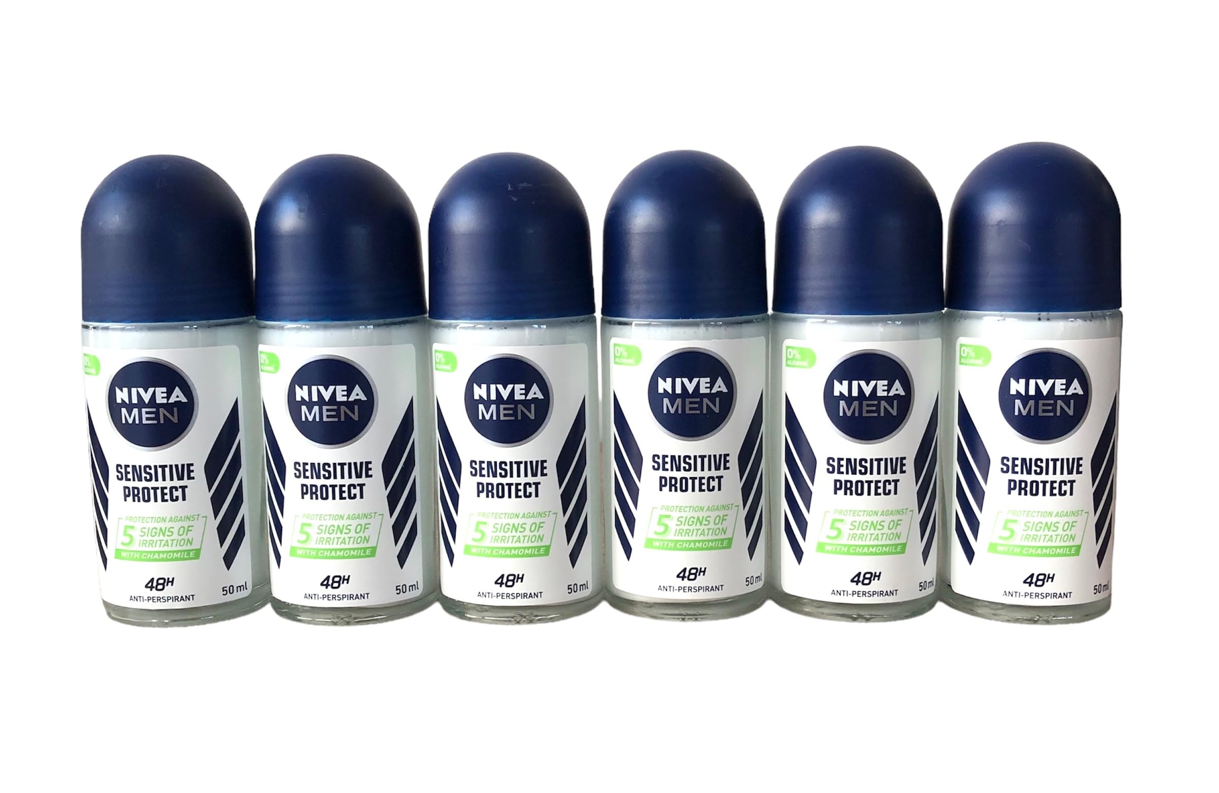 NIVEA MEN Sensitive Protect Deo Roll On 6 Pack