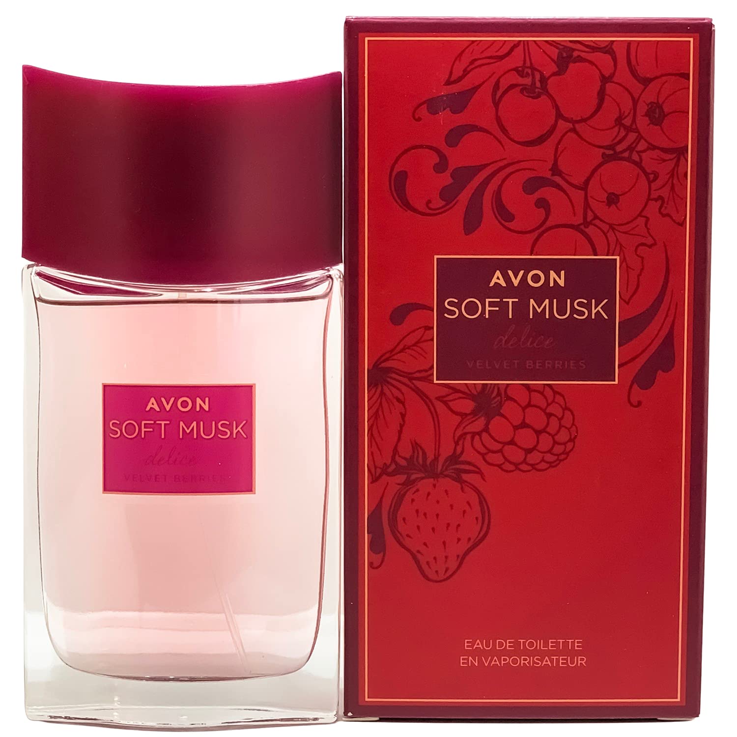Avon Soft Musk Delice Velvet Berries Eau de Toilette 50ml