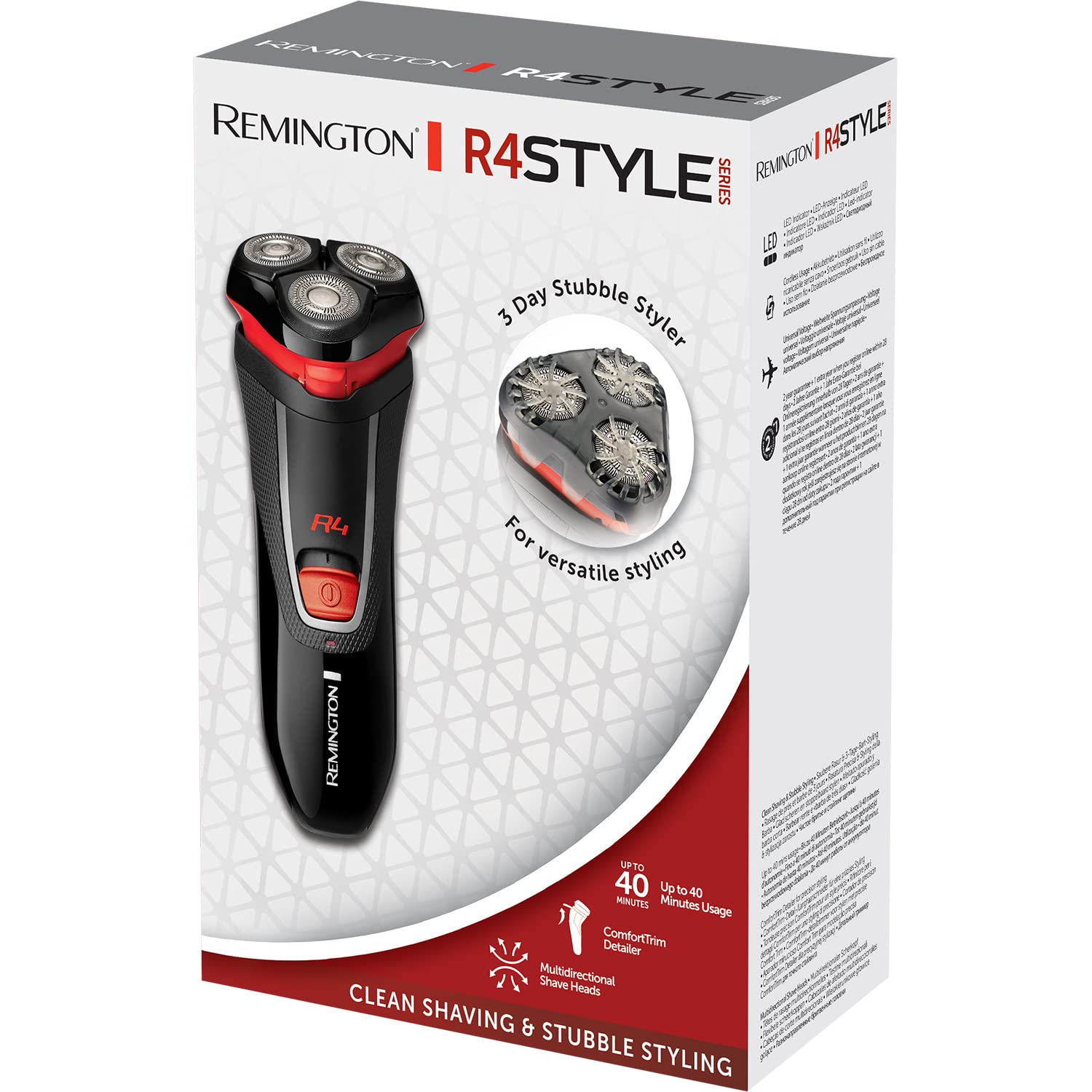 Remington R4 Men's Cordless Electric Shaver