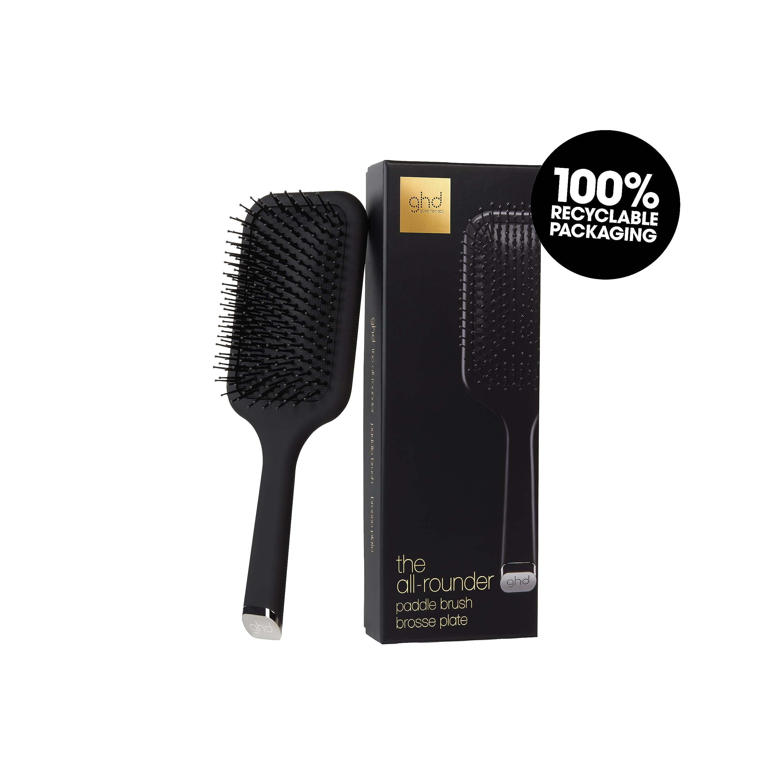 ghd Paddle Brush for Smooth, Sleek Hair Styling