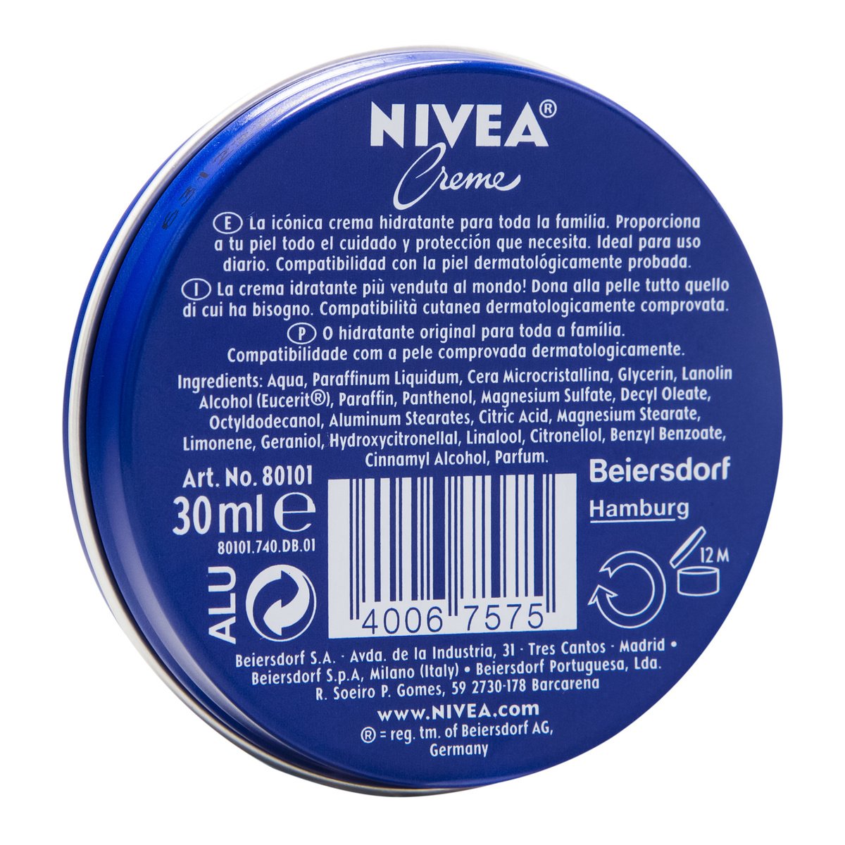 NIVEA Crème Moisturiser 30 ml