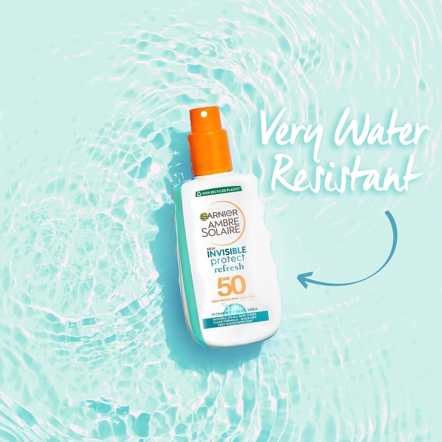 Garnier Ambre Solaire SPF50 Invisible Protect Spray