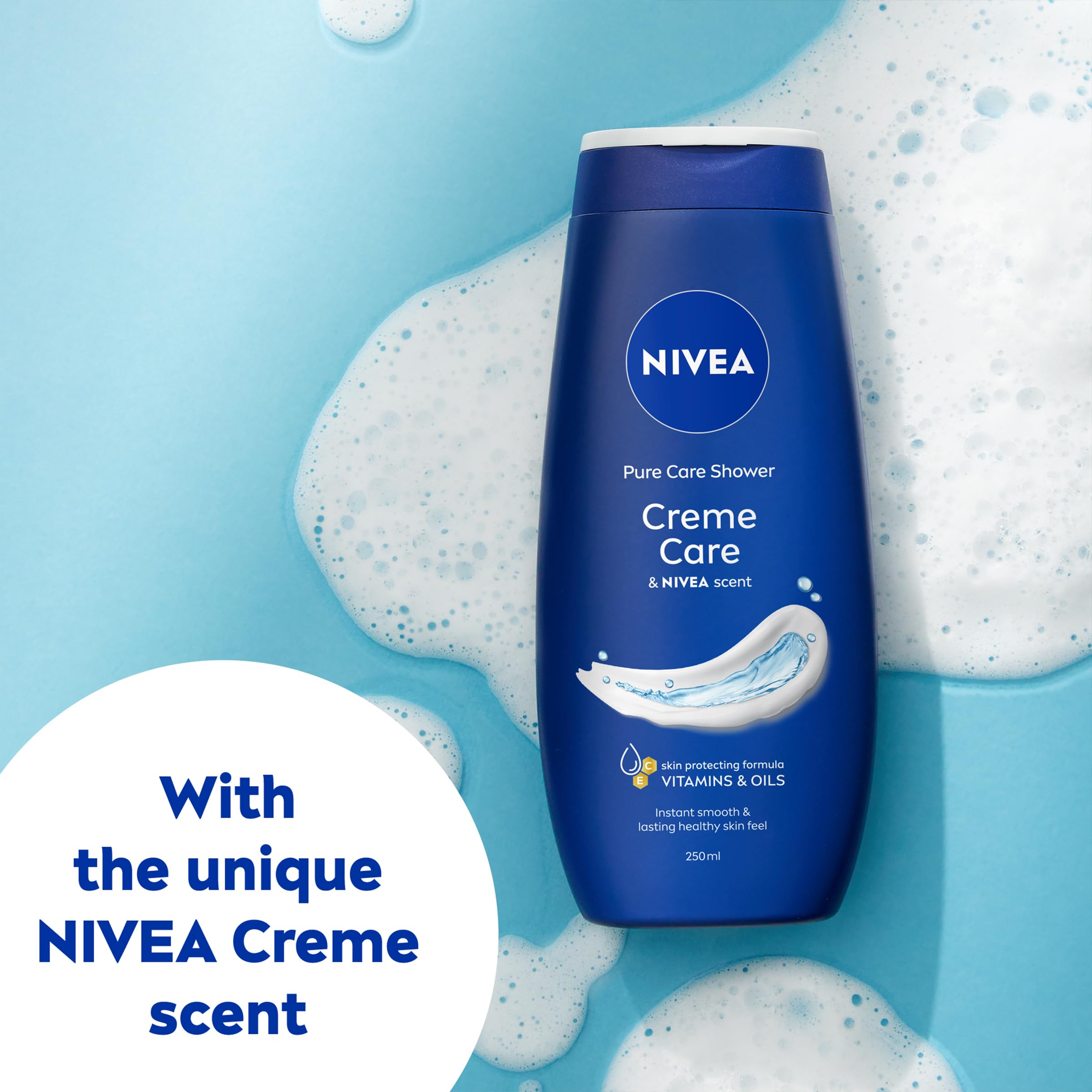 NIVEA Crème Care Shower Cream with Almond Oil 250 ml