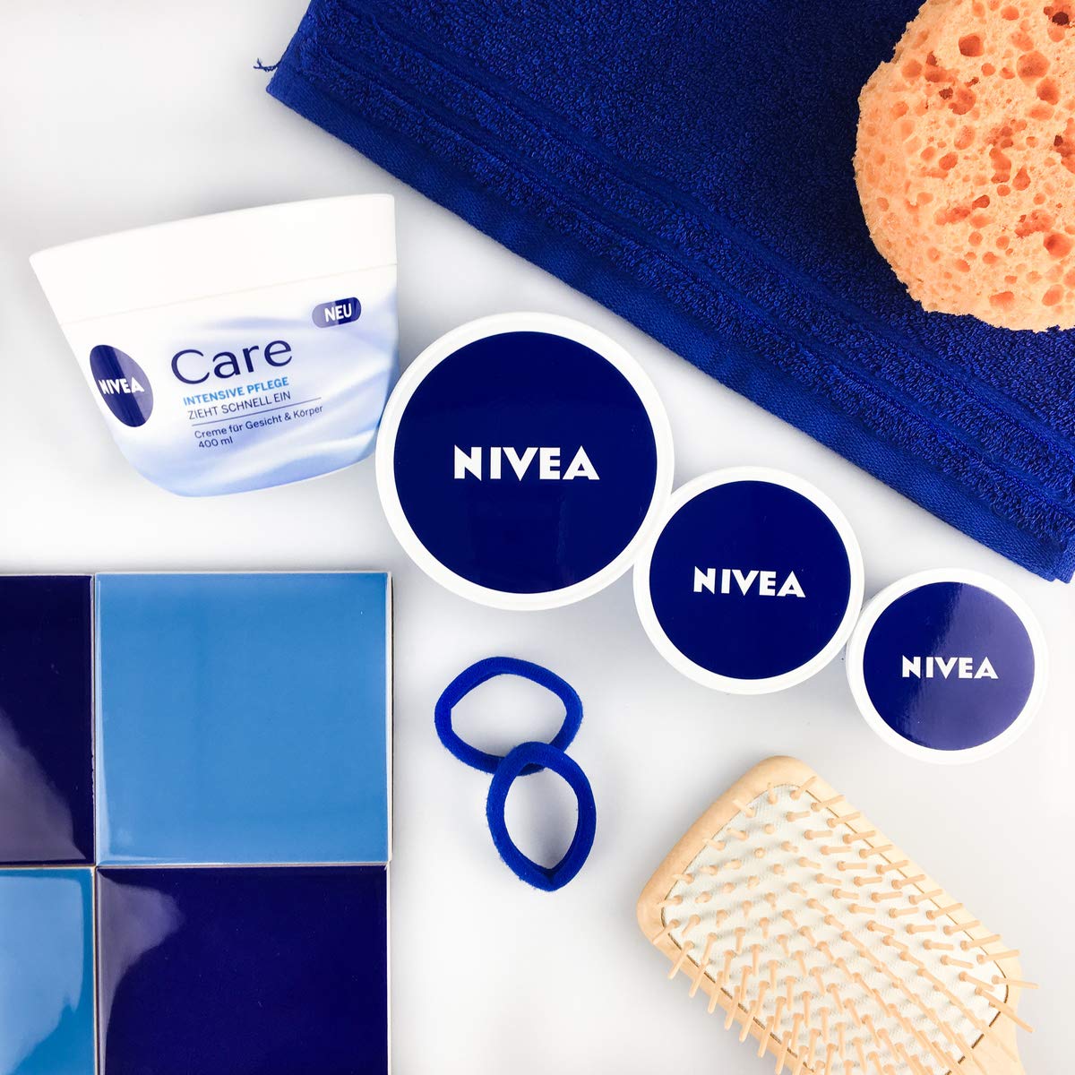 Nivea Care Intensive Cream 200 ml (4 Pack)