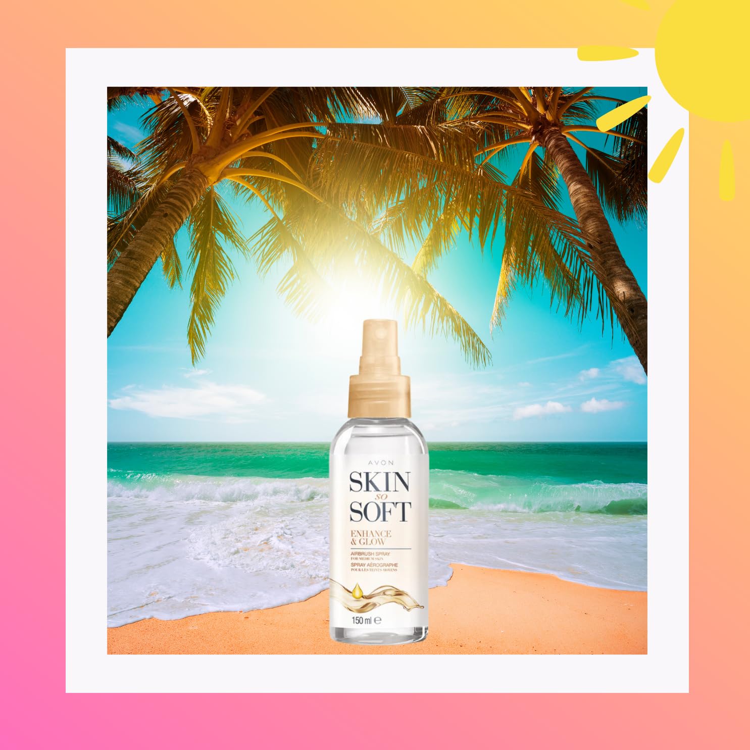 Avon Skin So Soft Airbrush Tanning Spray with Jojoba Oil