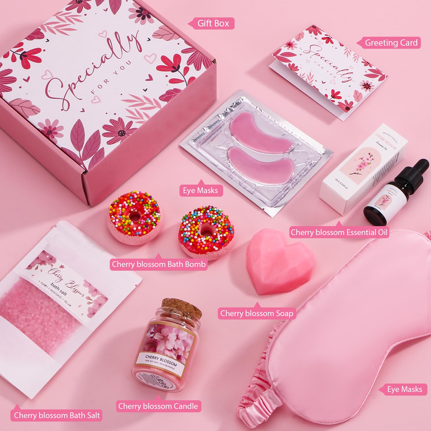 TuDou Color Cherry Blossom Pampering Gift Box