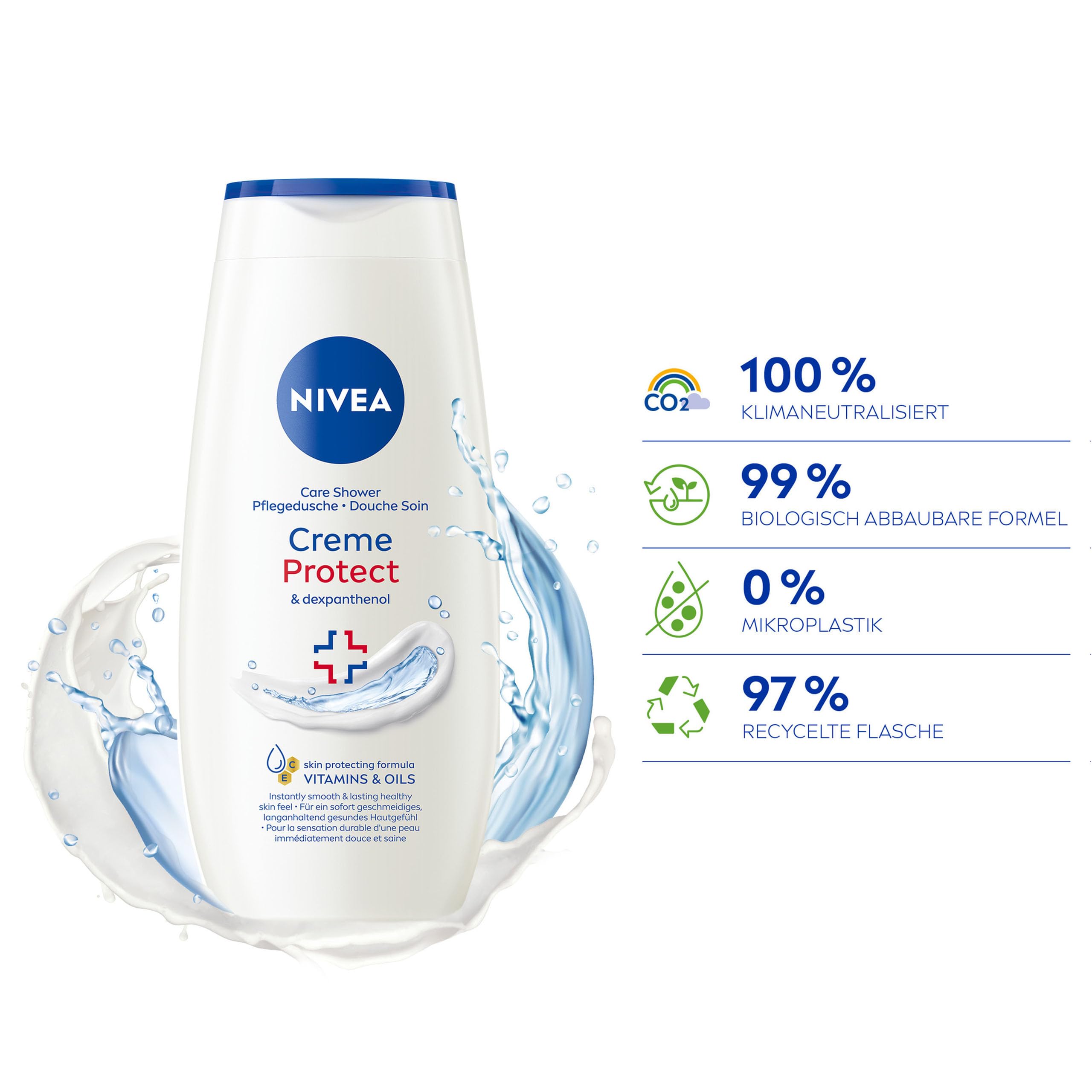 NIVEA Cream Protect Shower Care 250ml