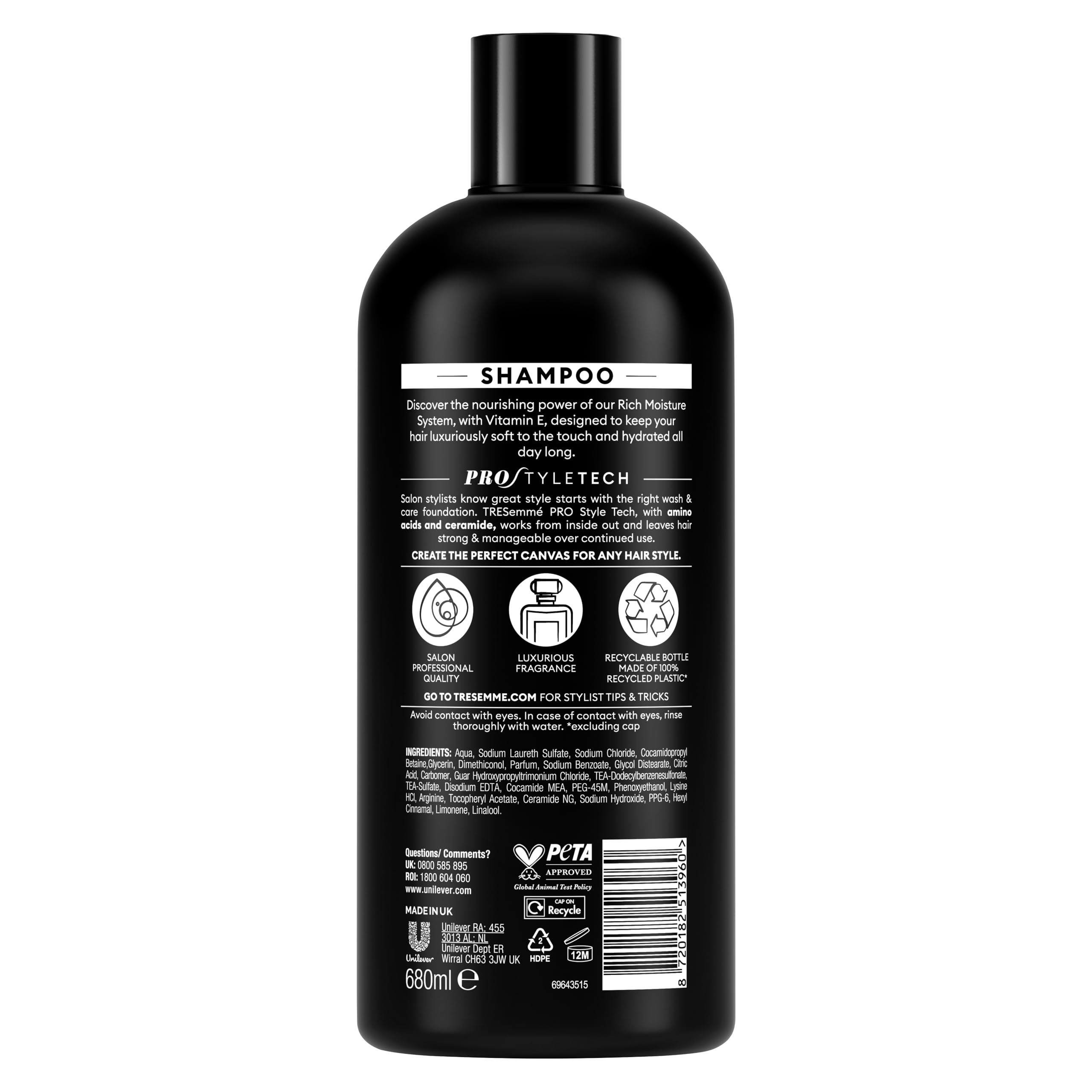 TRESemmé Rich Moisture luxurious moisture 1xShampoo 680 ml + TRESemmé Rich Moisture 1xConditioner 680 ml & TRESemme Rich Moisture 1xHair Mask rinse-out hair treatment 440 ml 3 piece