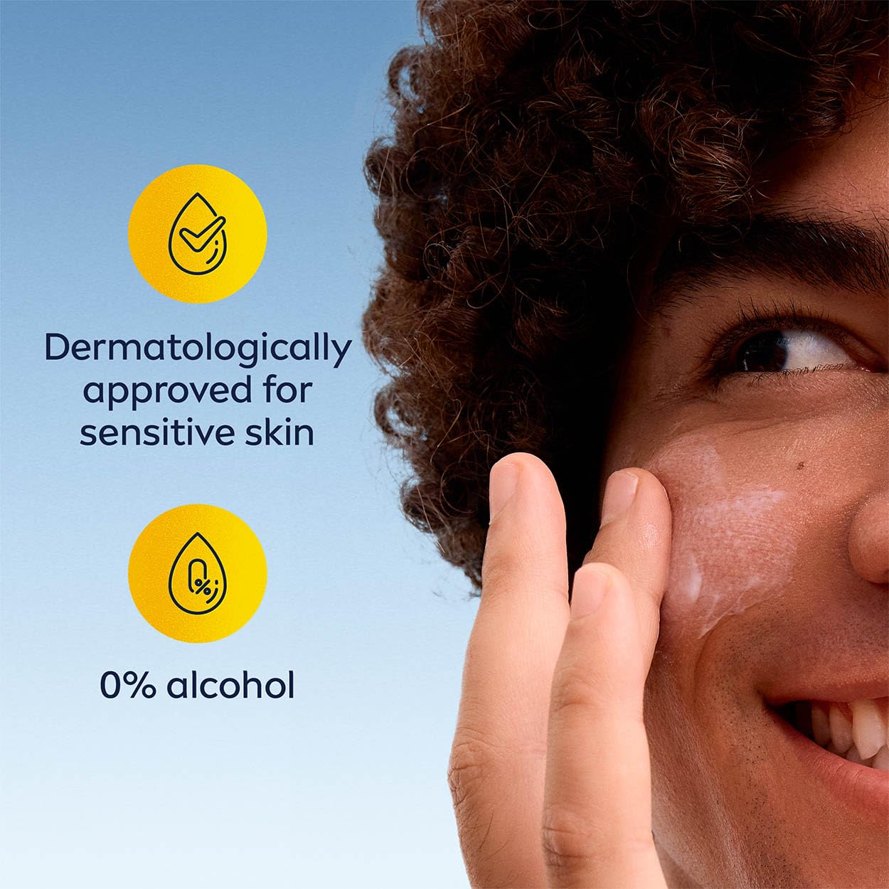 NIVEA MEN Sensitive Face Moisturiser SPF15 75ml