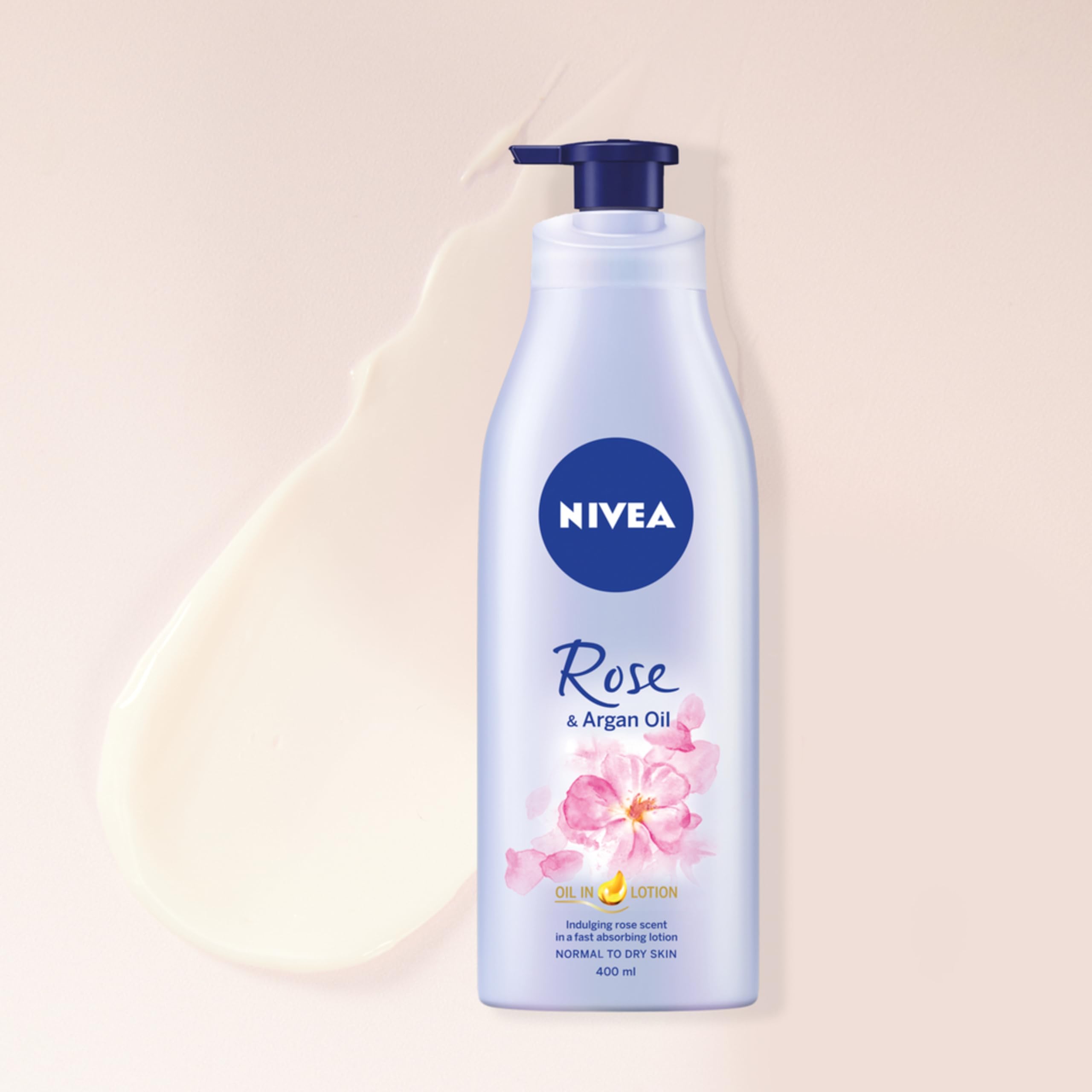 NIVEA Rose & Argan Oil Moisturising Lotion 400ml