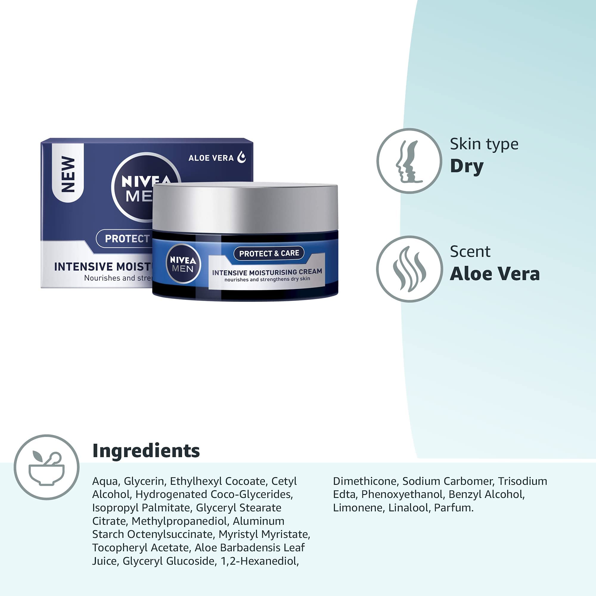 Nivea Men Intensive Originals Moisturising Cream 50ml