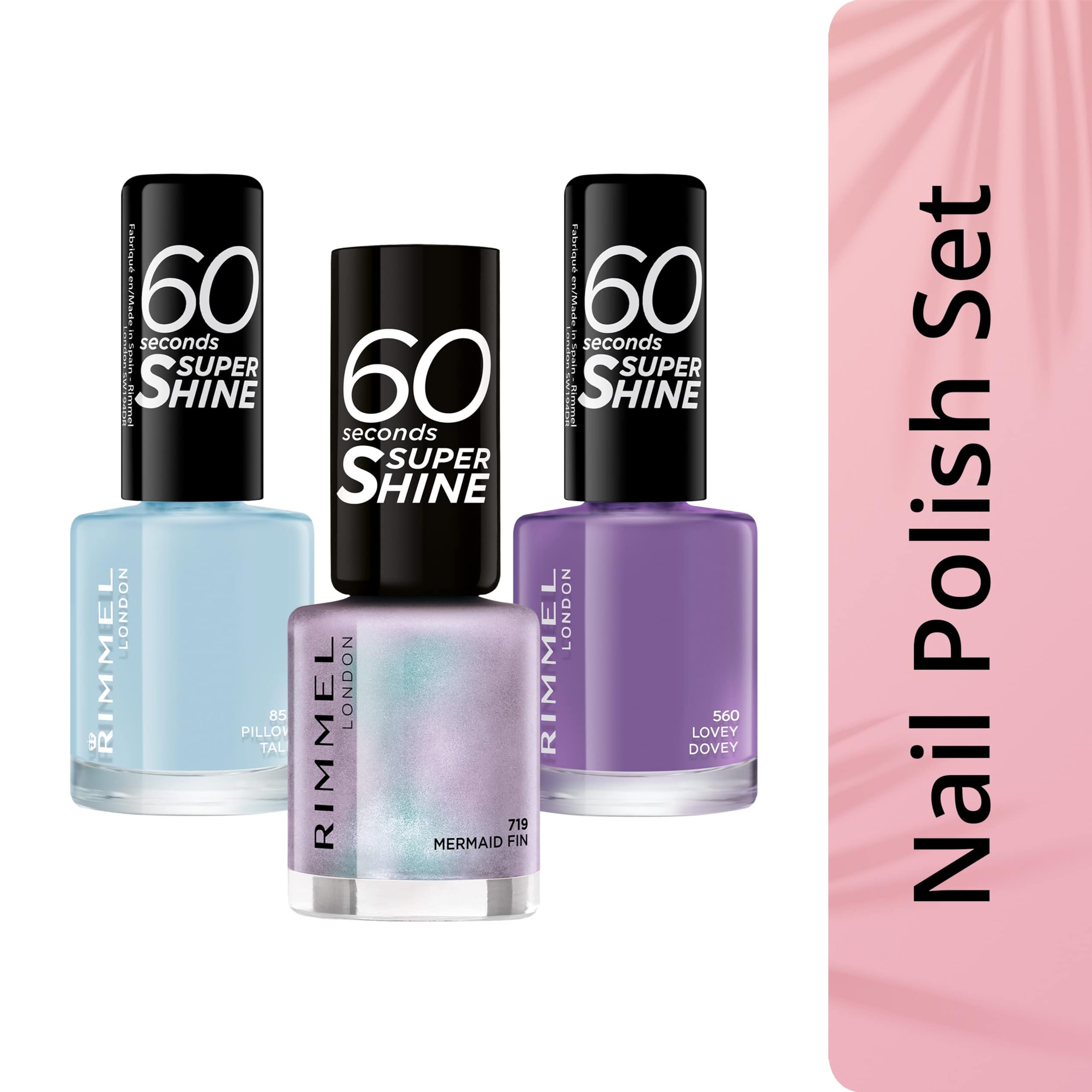 Rimmel 60 Seconds Super-Shine, 8ml, Mermaid Fin