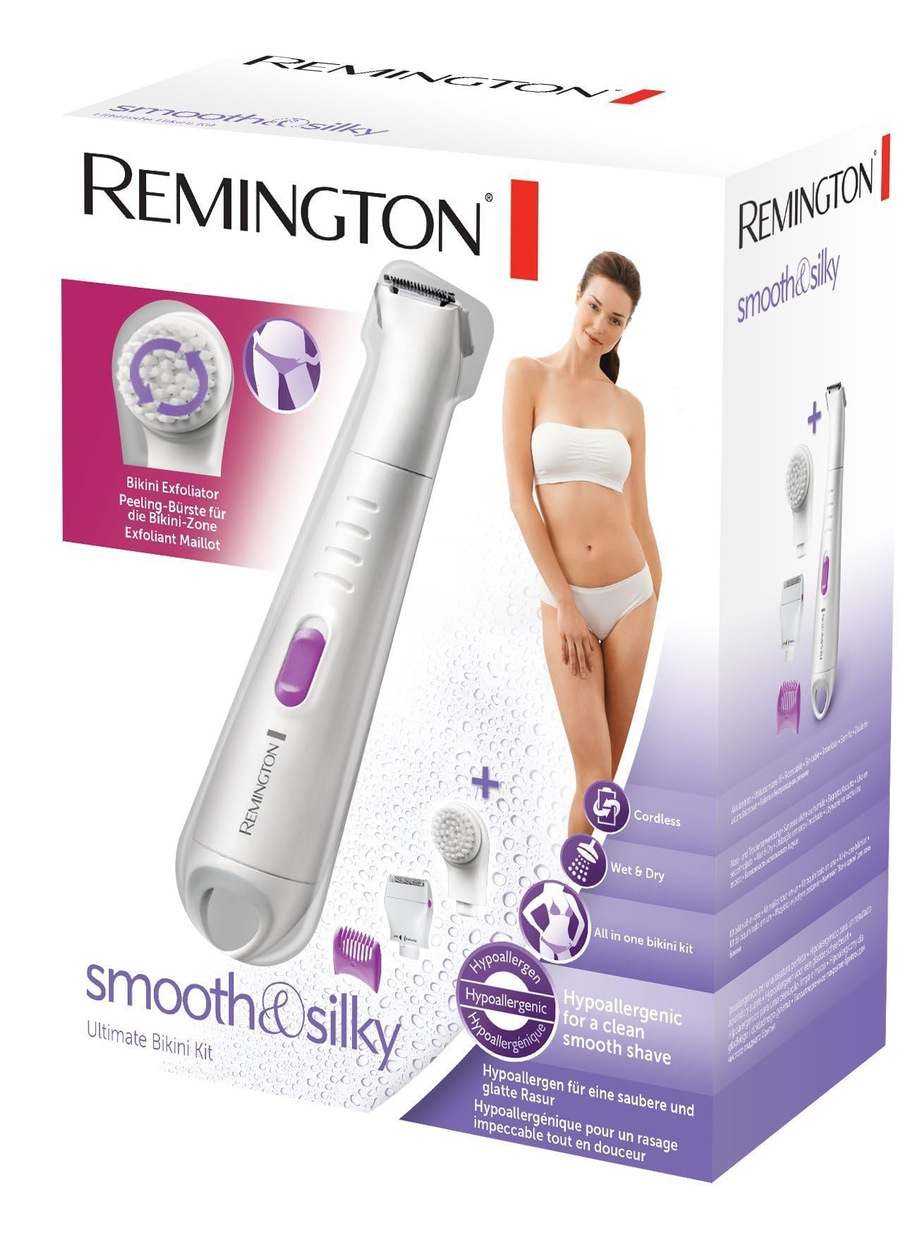 Remington Cordless Electric Bikini Grooming Kit WPG4035