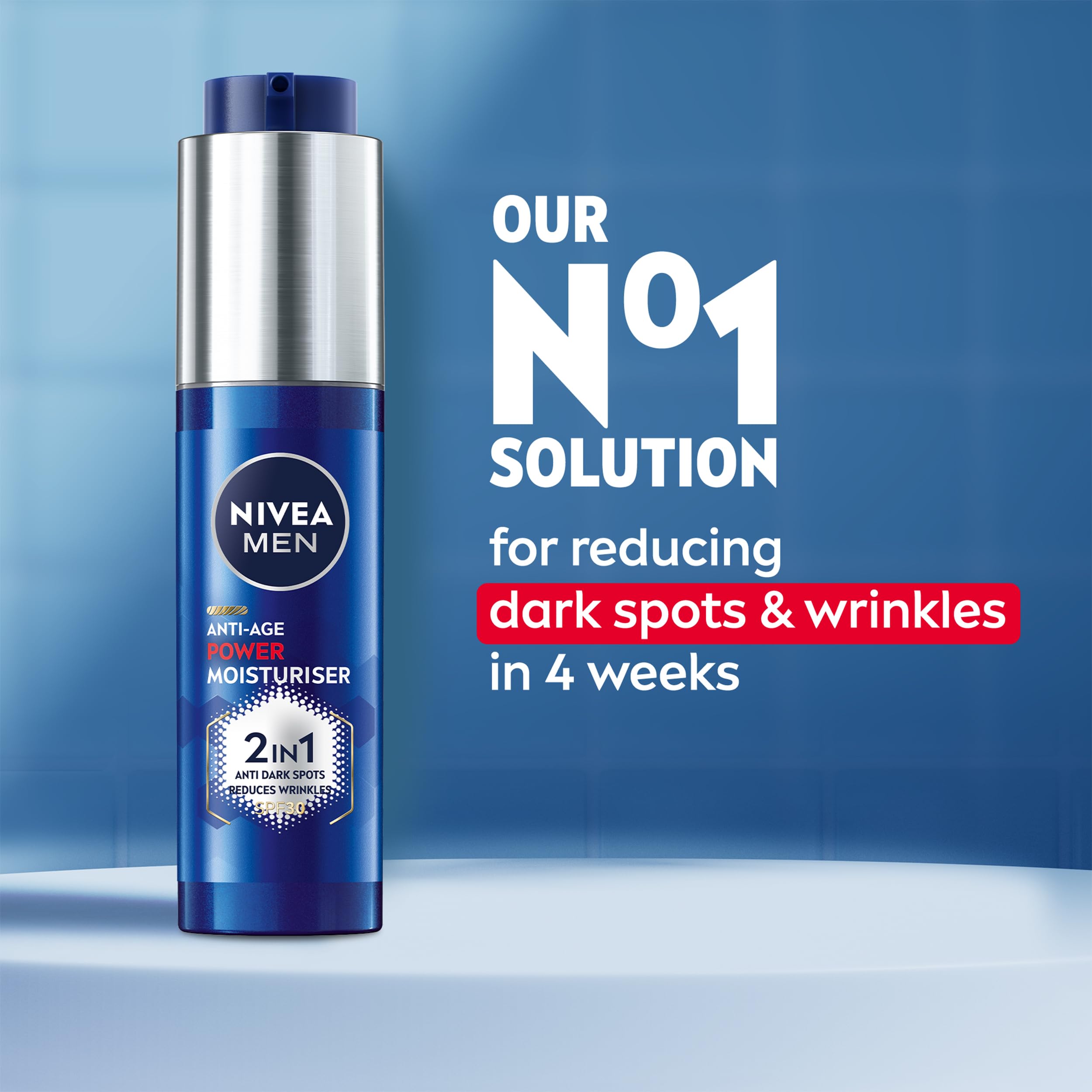 NIVEA MEN Anti-Age 2in1 Power Moisturiser 50ml