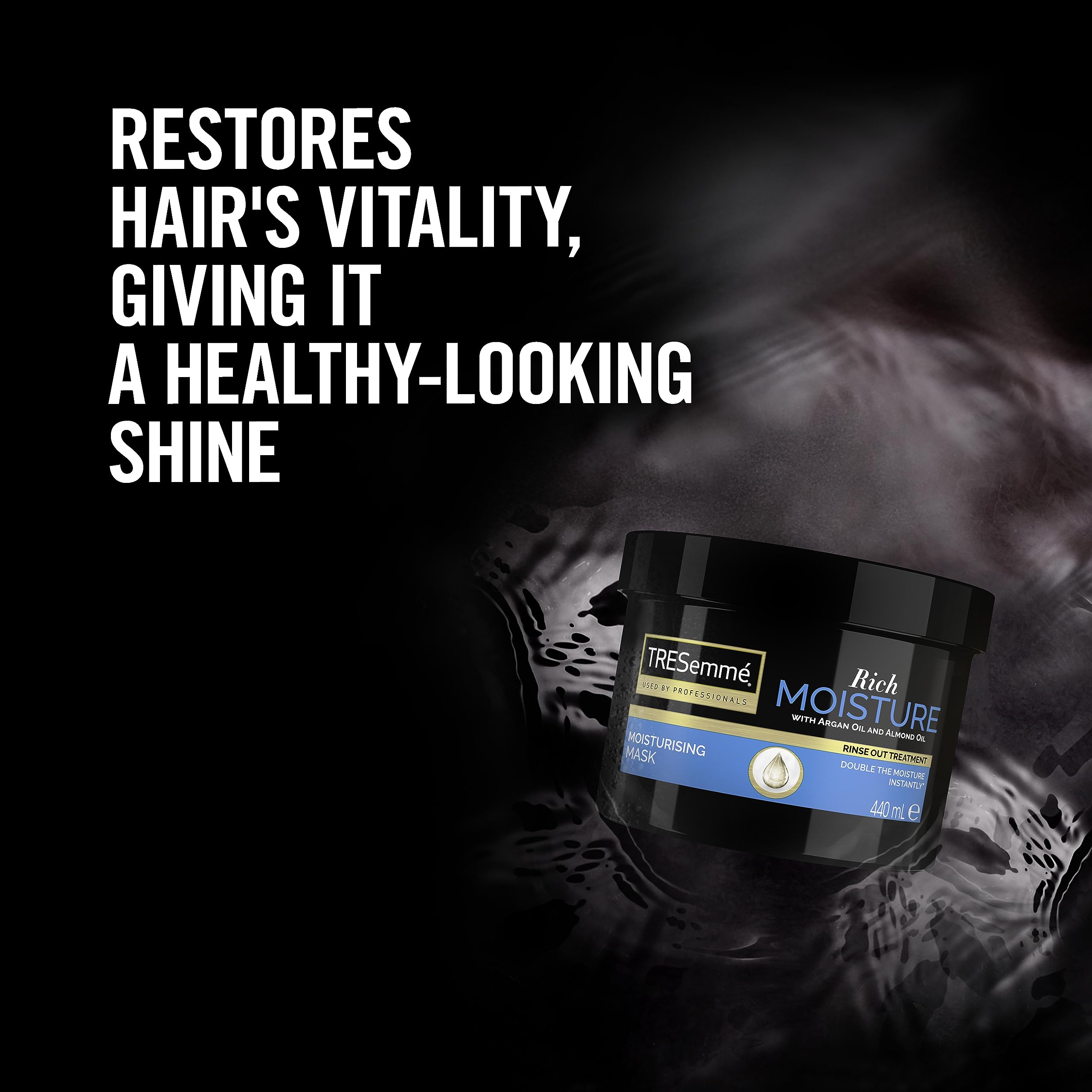 TRESemmé Rich Moisture luxurious moisture 1xShampoo 680 ml + TRESemmé Rich Moisture 1xConditioner 680 ml & TRESemme Rich Moisture 1xHair Mask rinse-out hair treatment 440 ml 3 piece