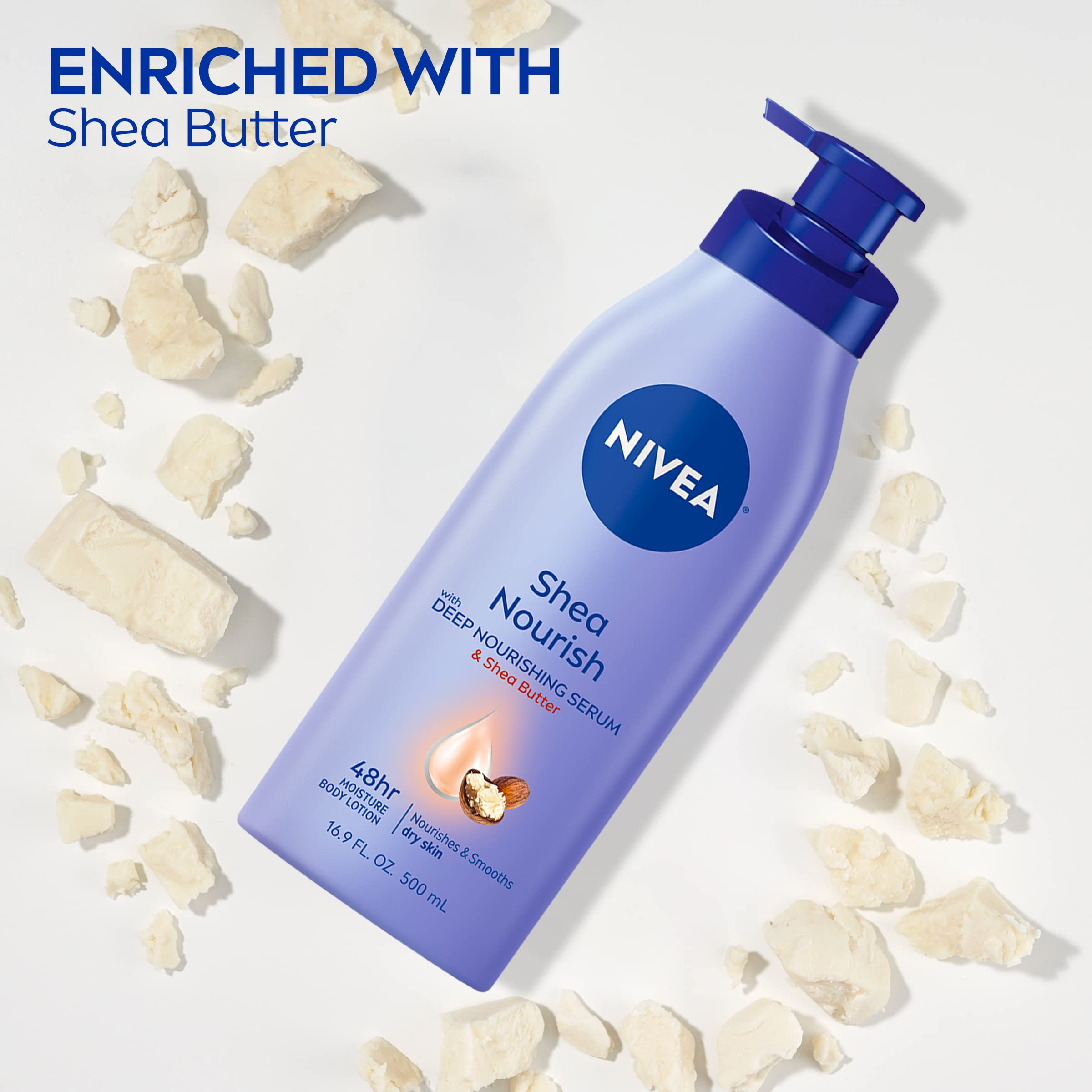 NIVEA Shea Daily Moisture Body Lotion 16.9 fl oz