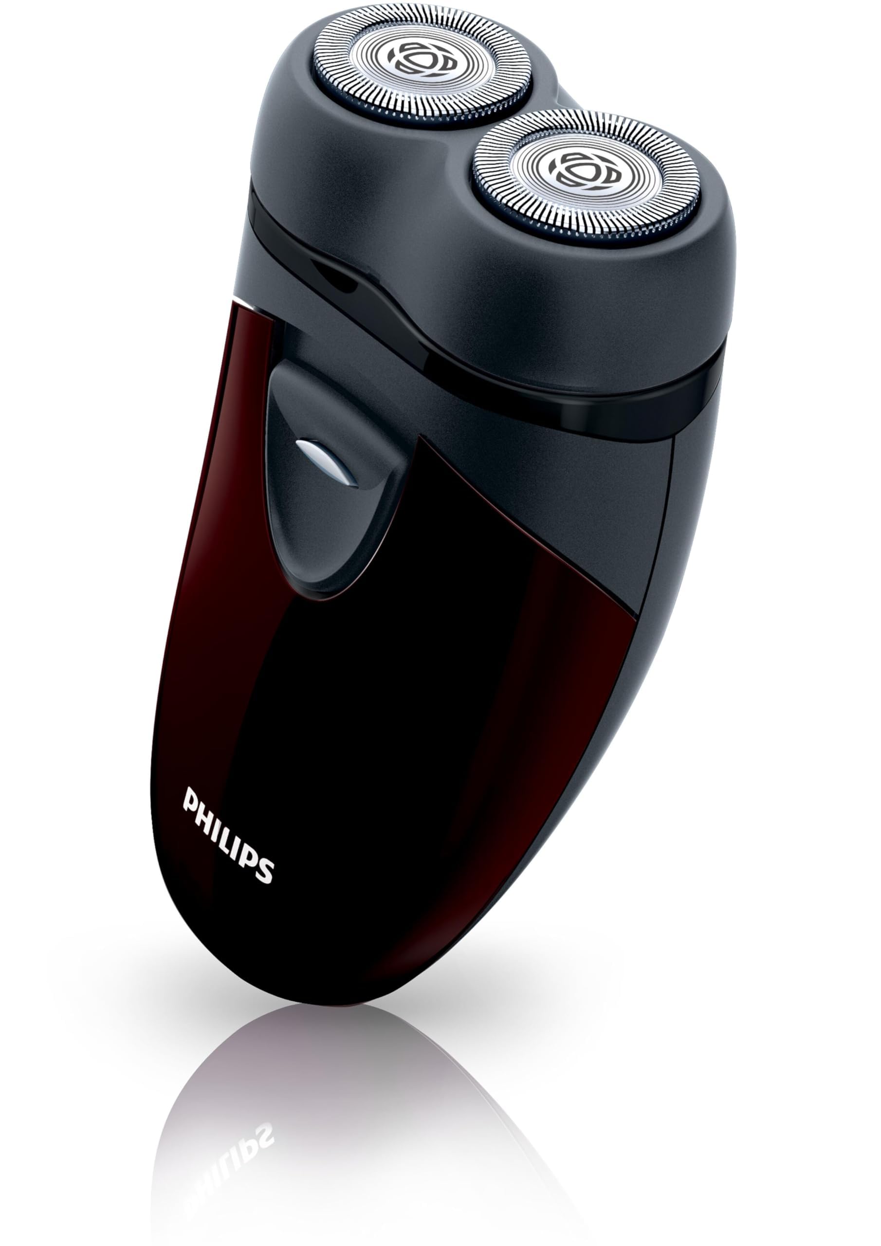 Philips Men's Electric Travel Shaver, Cordless, Battery-Powered Convenient to Carry - PQ206/18