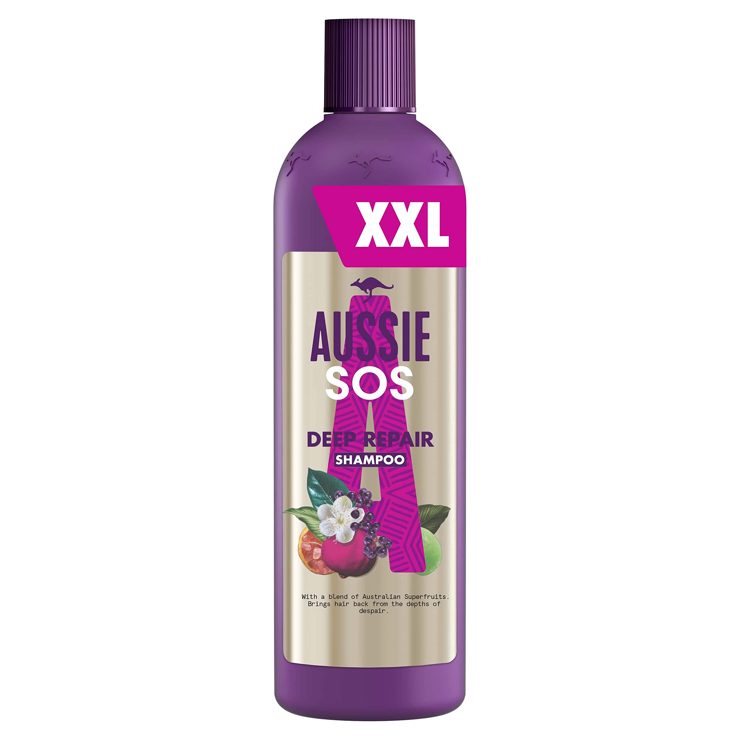 Aussie SOS Deep Hair Repair Shampoo 490ml