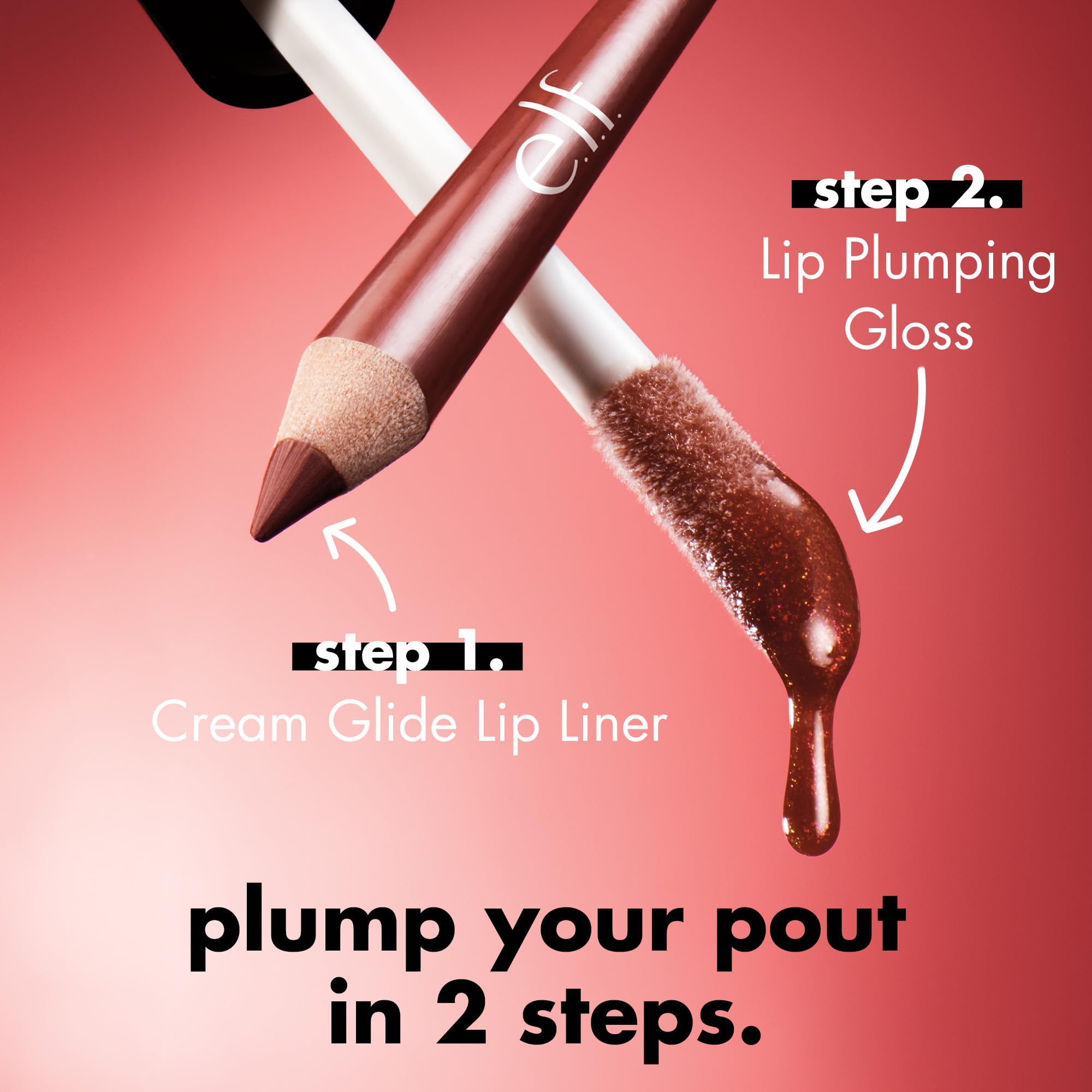 e.l.f. Lip Plumping Gloss - Sparkling Rosé