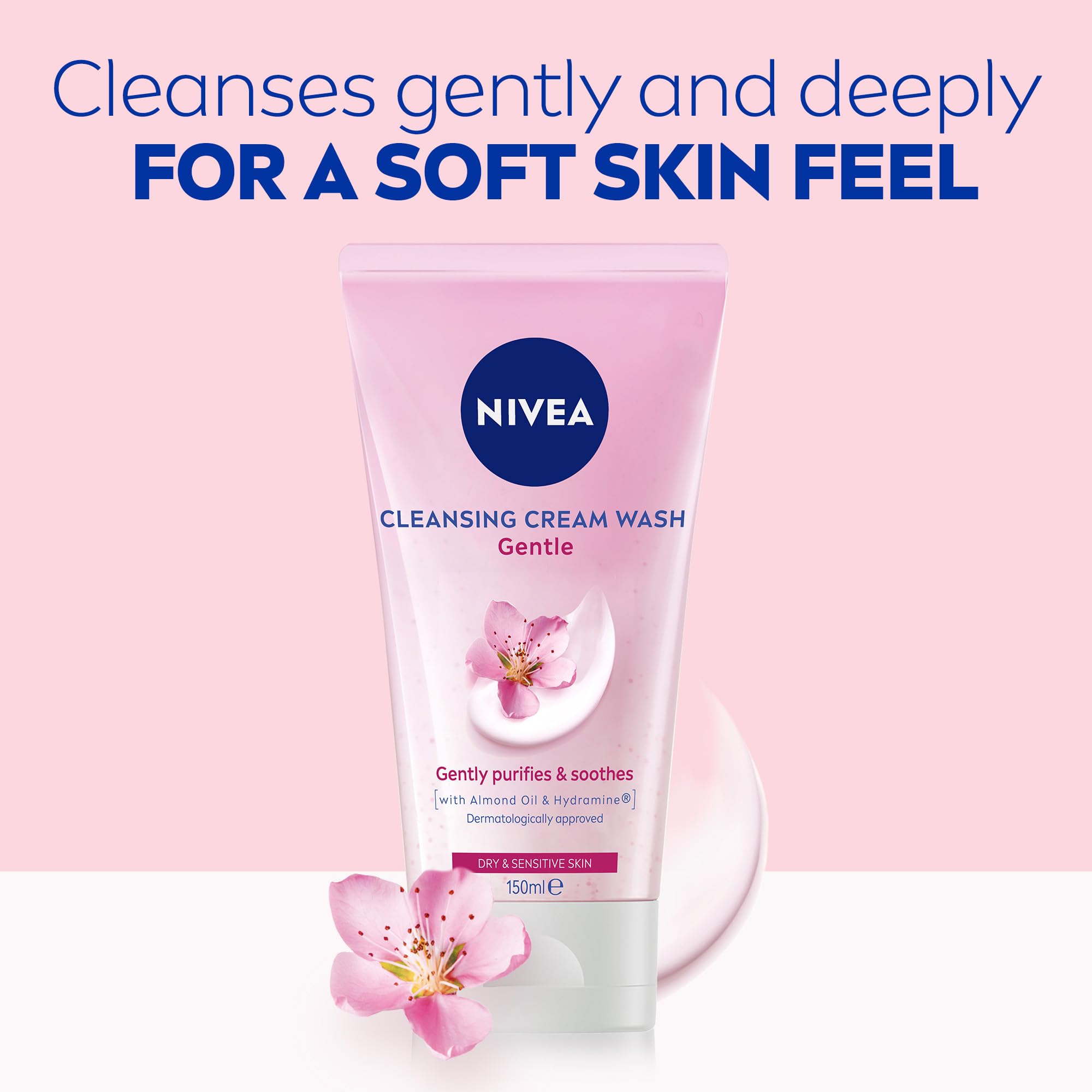 NIVEA Visage Hydrating Cleansing Cream Wash 150 ml