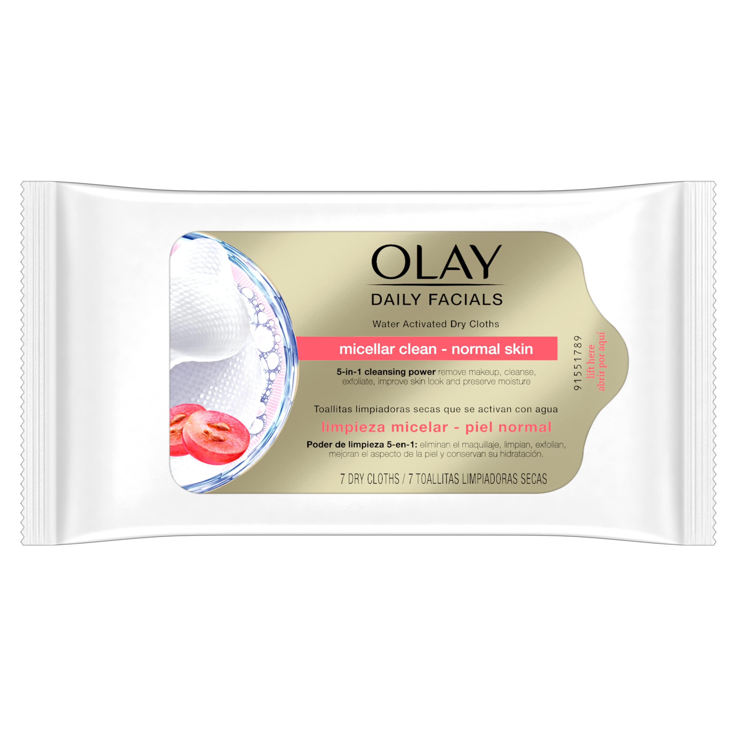 Olay Regenerist Day Cream & Daily Facial Wipes Set