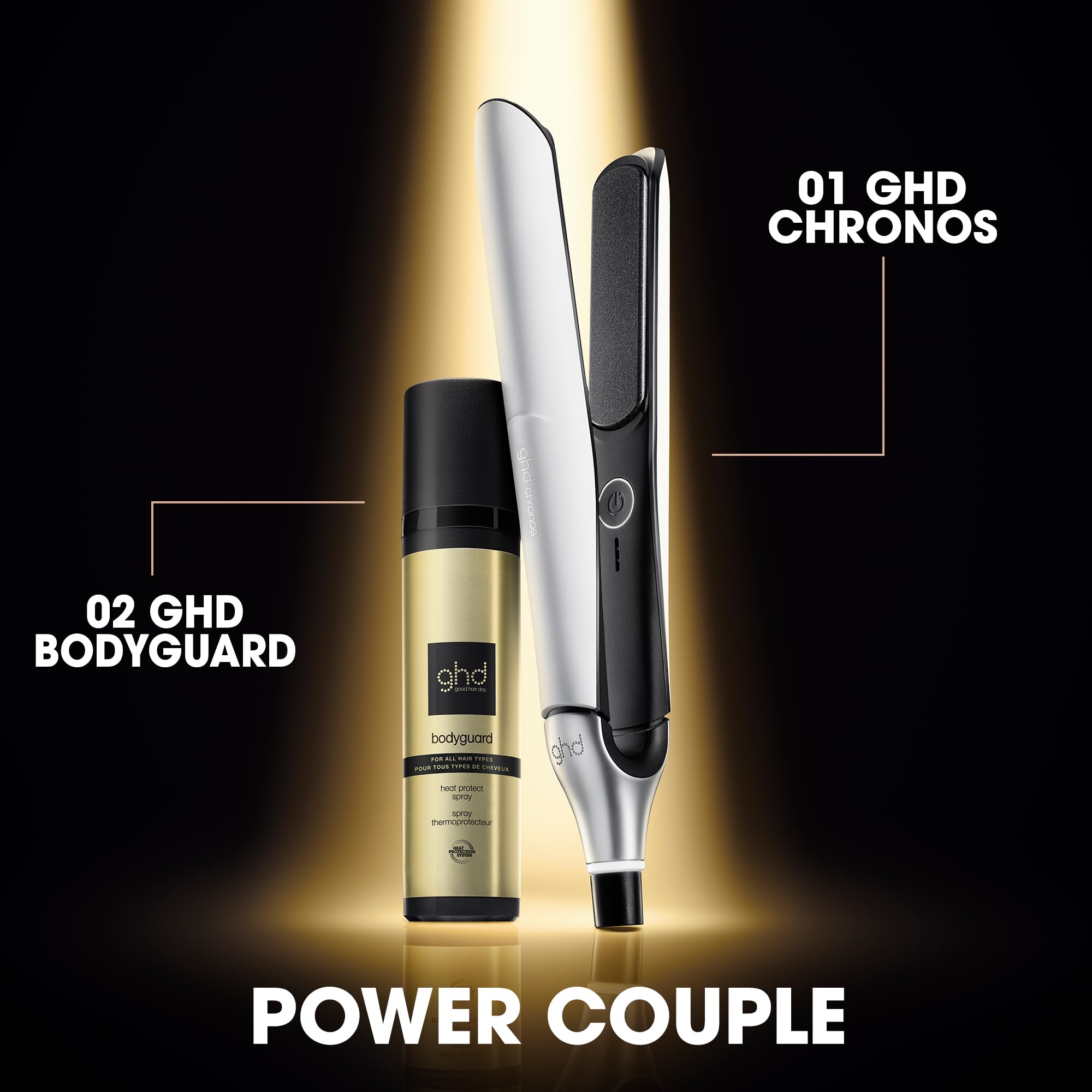 ghd Chronos Professional Styler - White