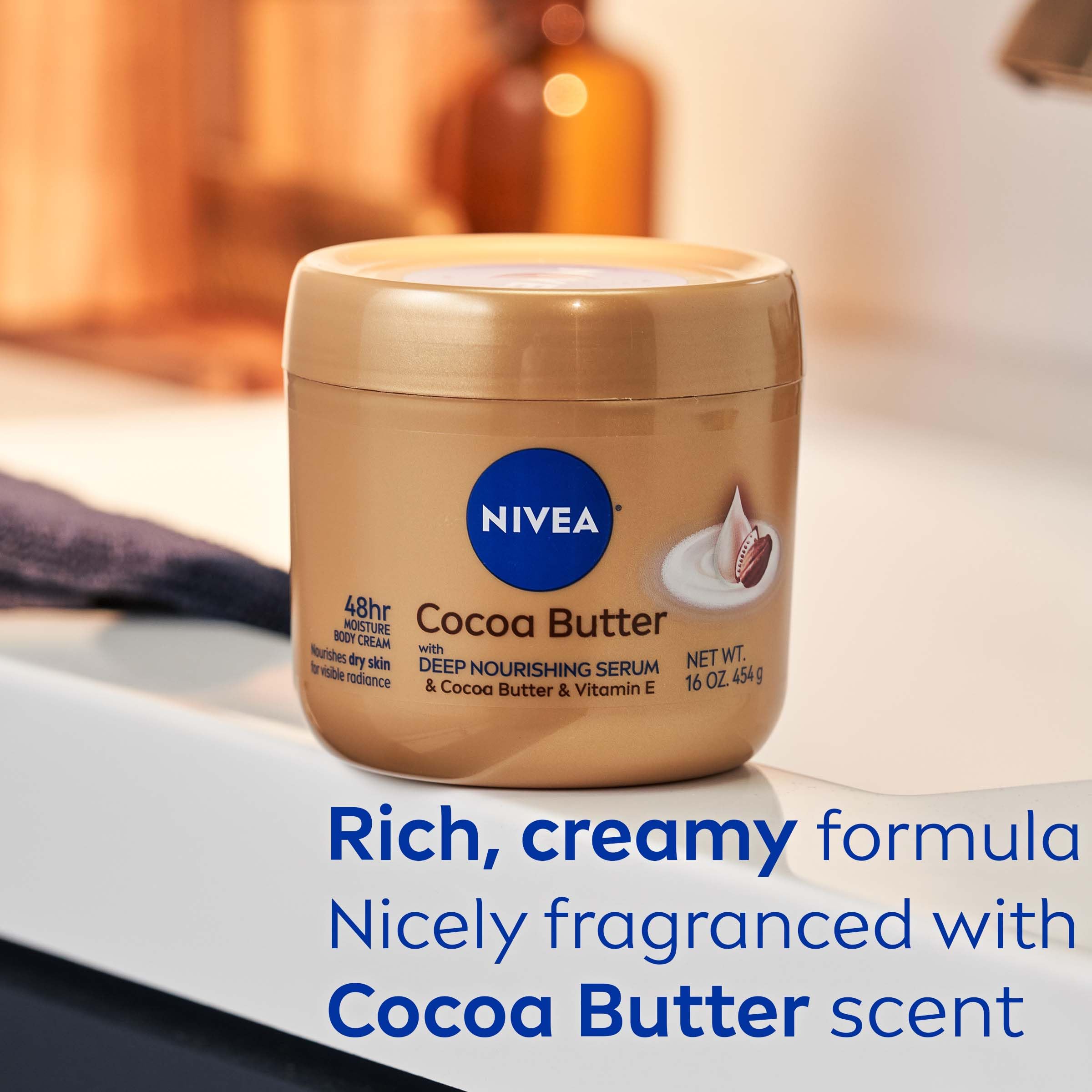 Nivea Cocoa Butter Body Cream 15.5 Oz