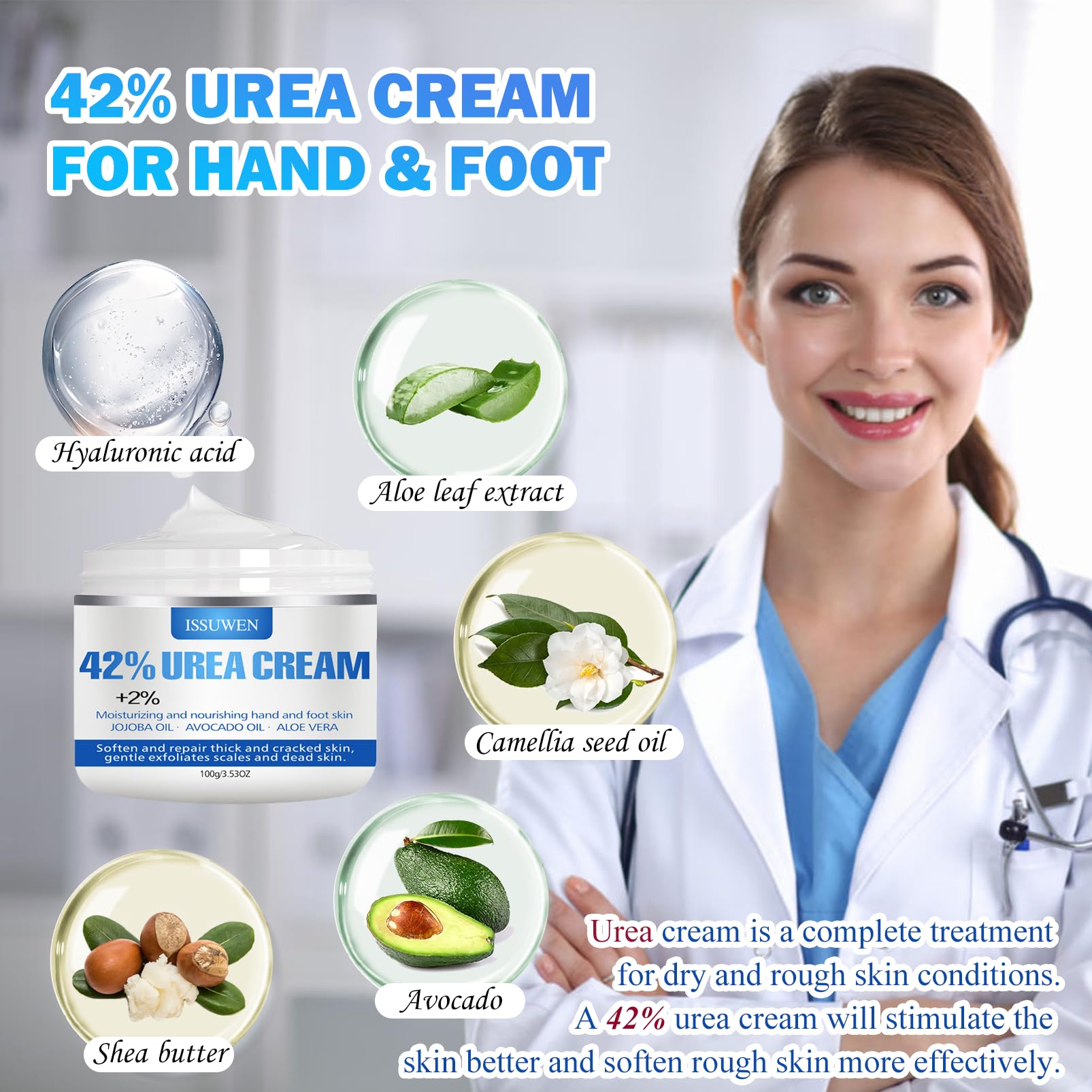 Maggidea Urea 42% Foot Cream - Intensive Repair & Hydration 100g