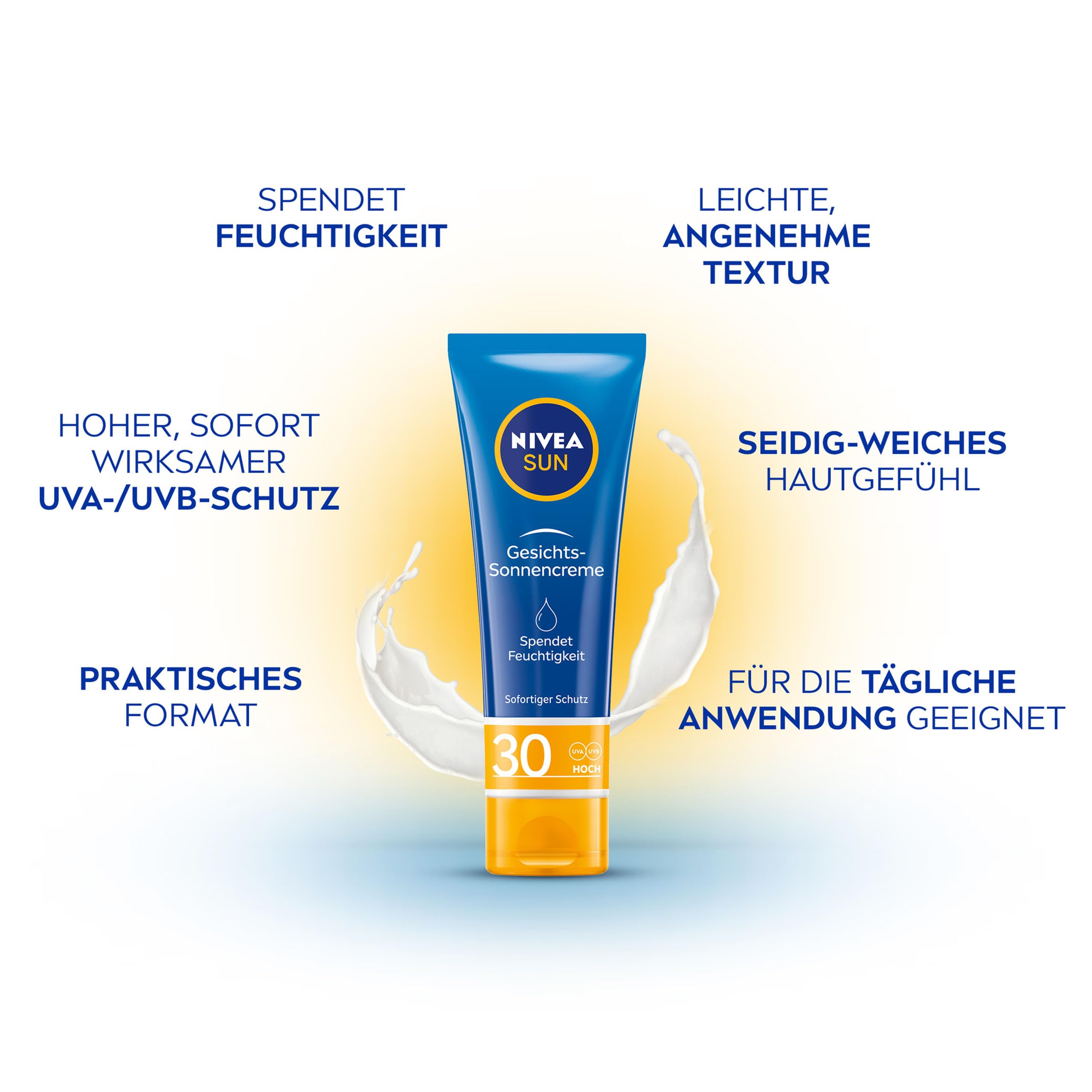 NIVEA Sun Protection & Care Face Cream SPF 30, 50 ml