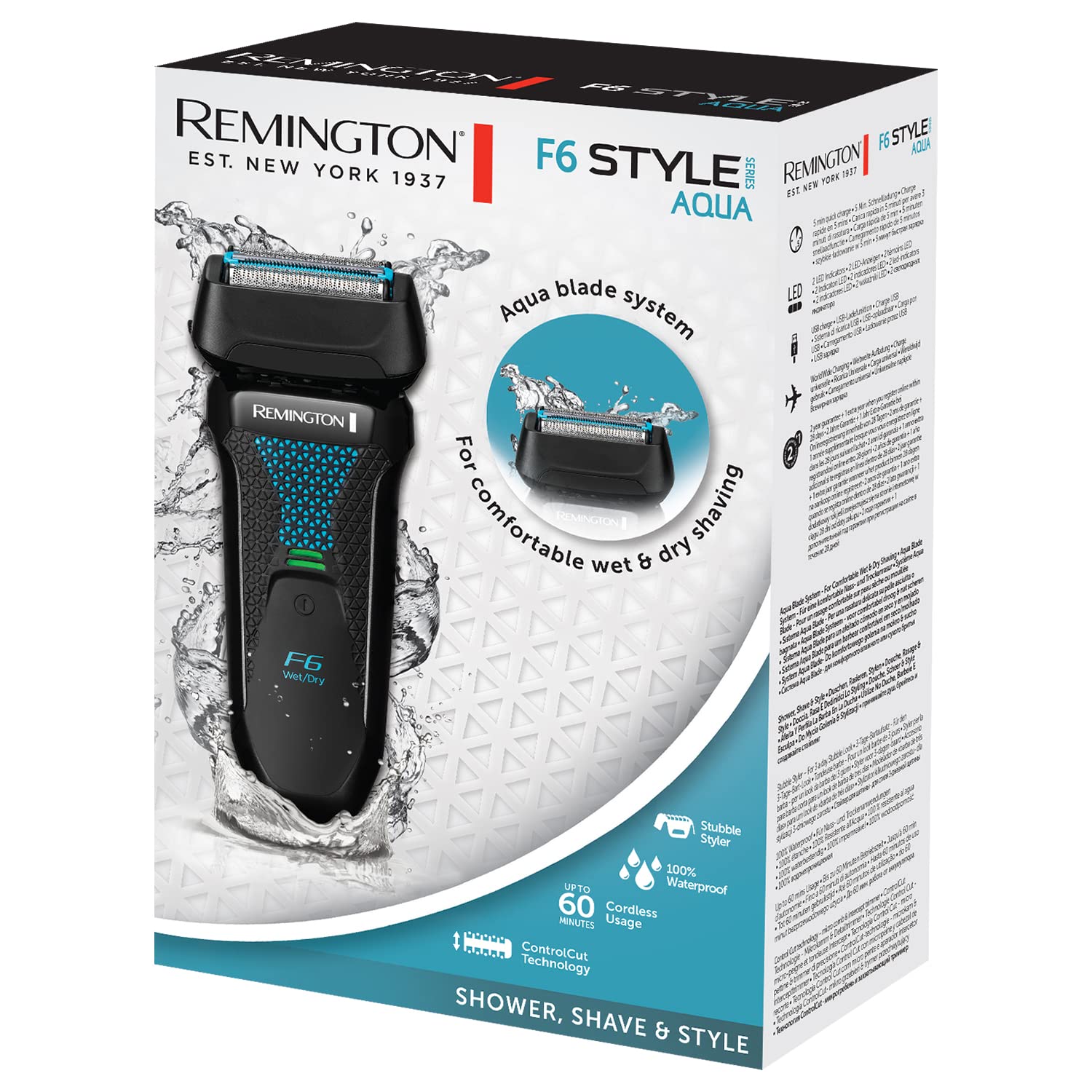 Remington F6 Aqua Men's Electric Shaver