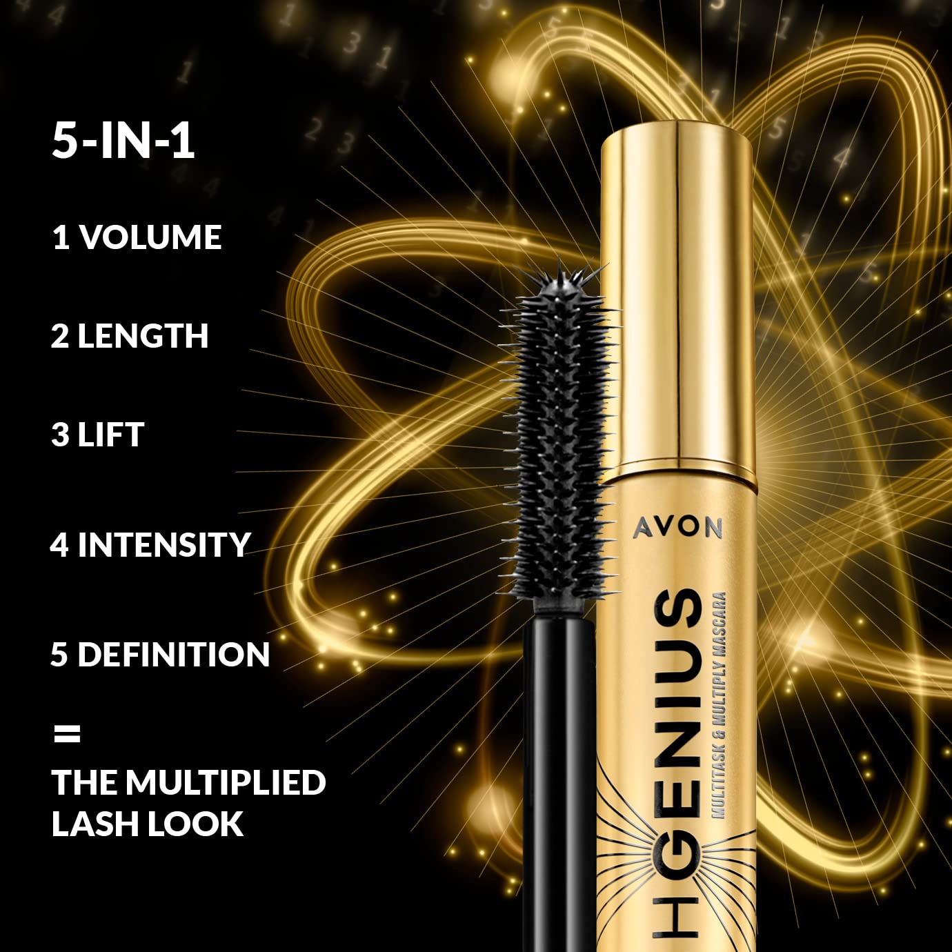 Avon Lash Genius Mascara - Blackest Black