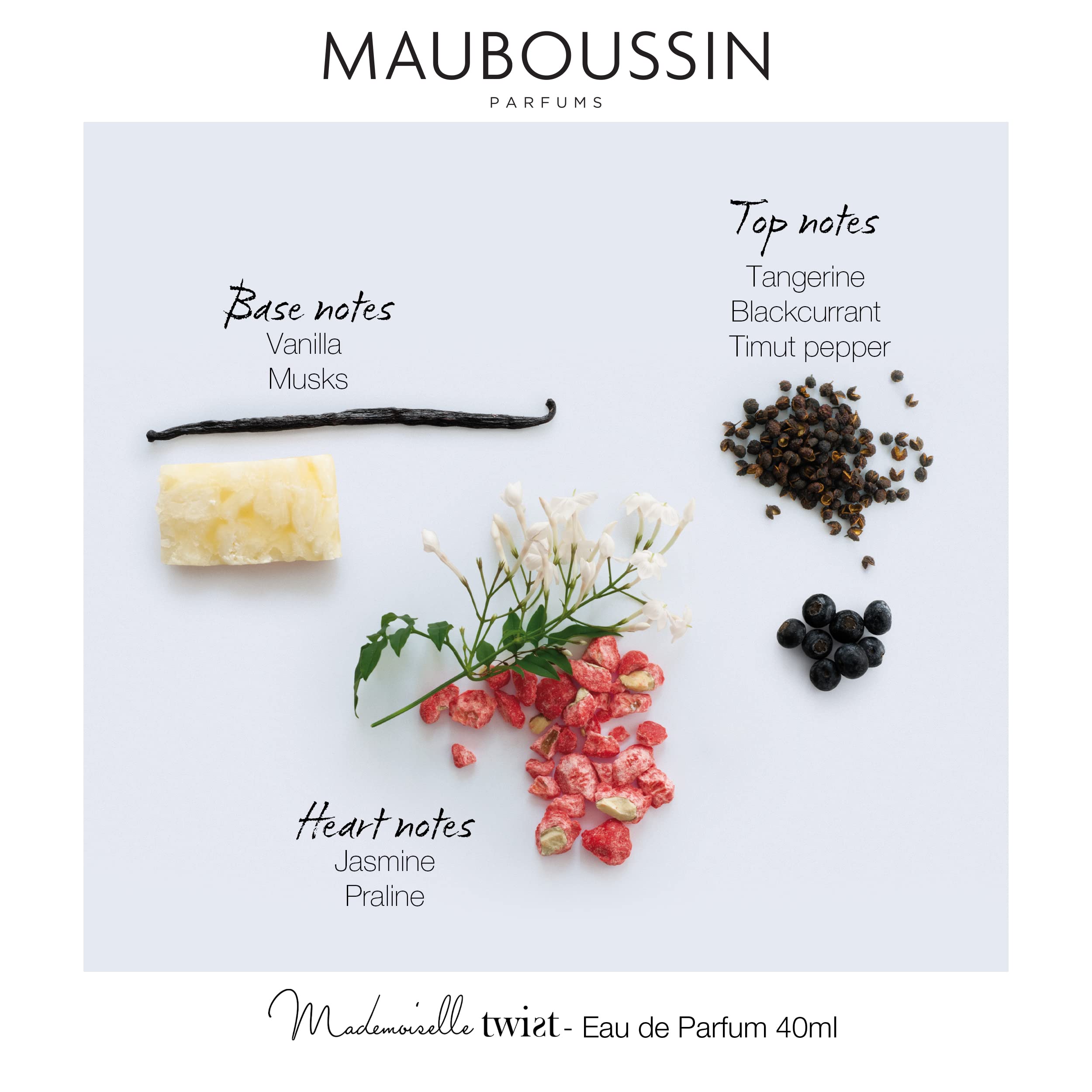 Mademoiselle Twist Eau de Parfum 40ml by Mauboussin