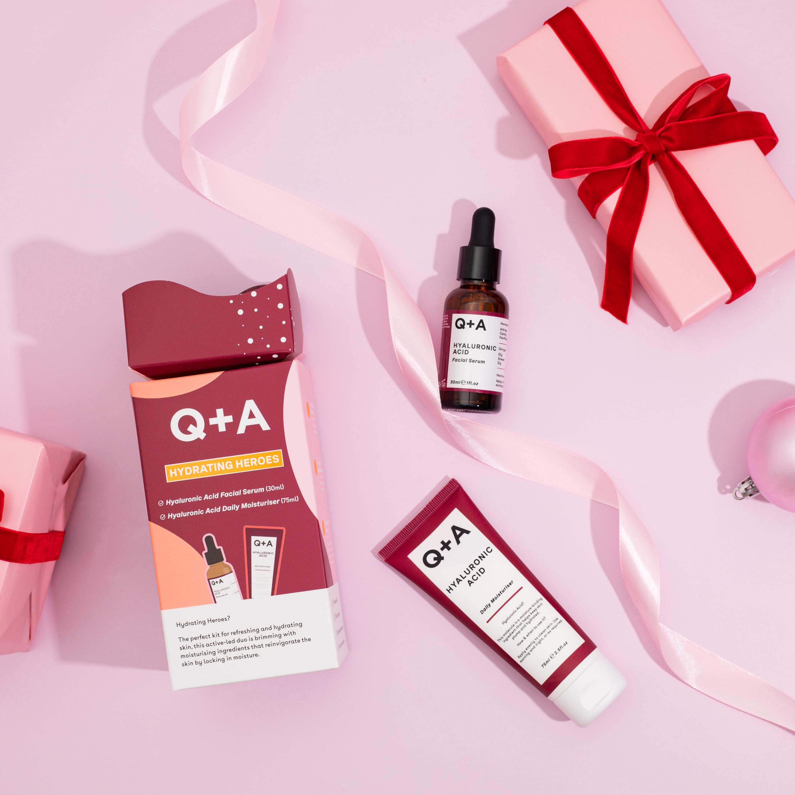 Q+A Hydrating Heroes Skincare Set