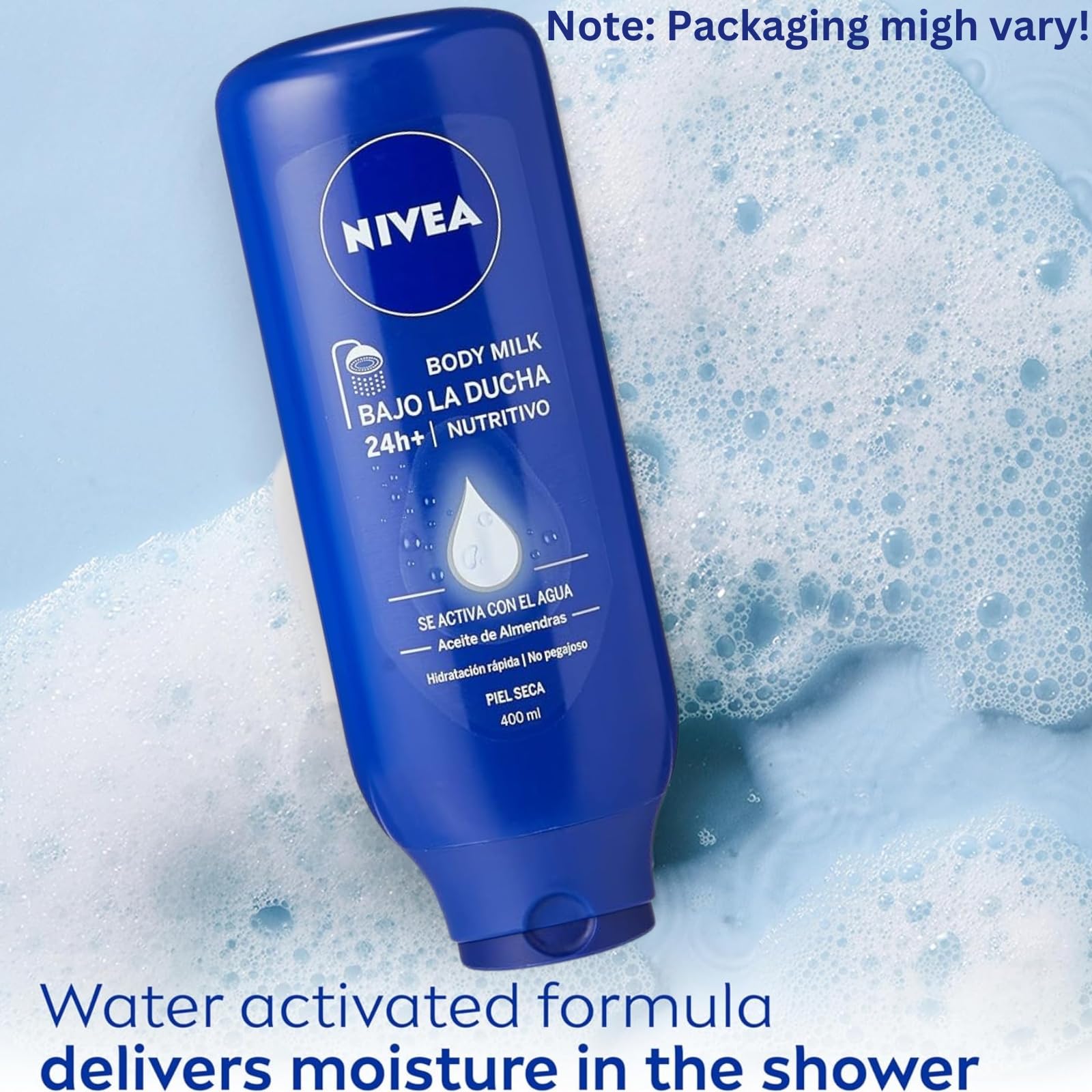 NIVEA In-Shower Body Lotion Duo for Dry Skin 800 ml