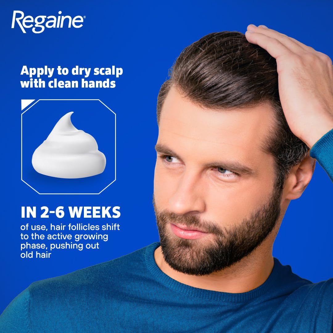 Regaine For Men Extra Strength Foam 3 x 73ml