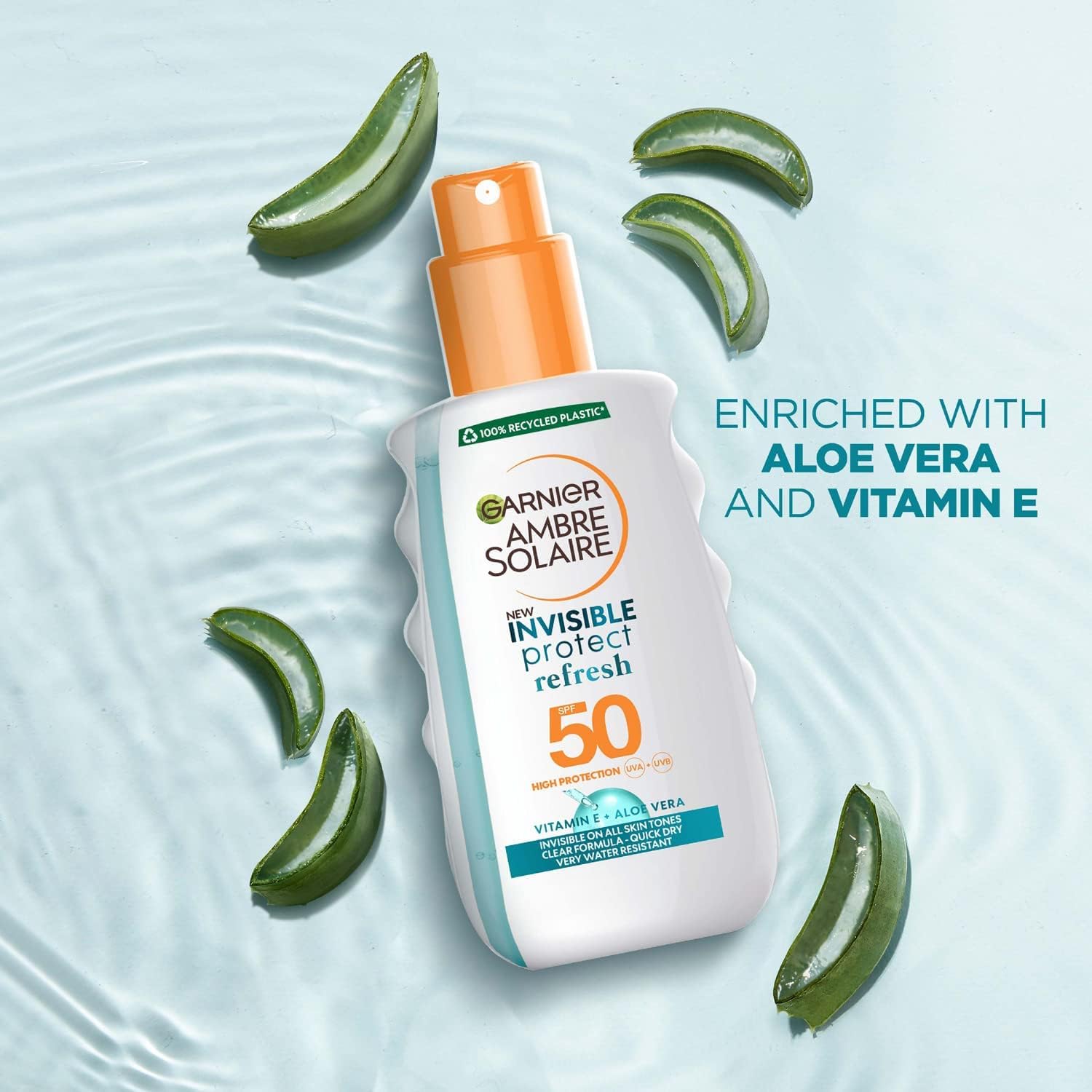 Garnier Ambre Solaire SPF50 Invisible Protect Spray