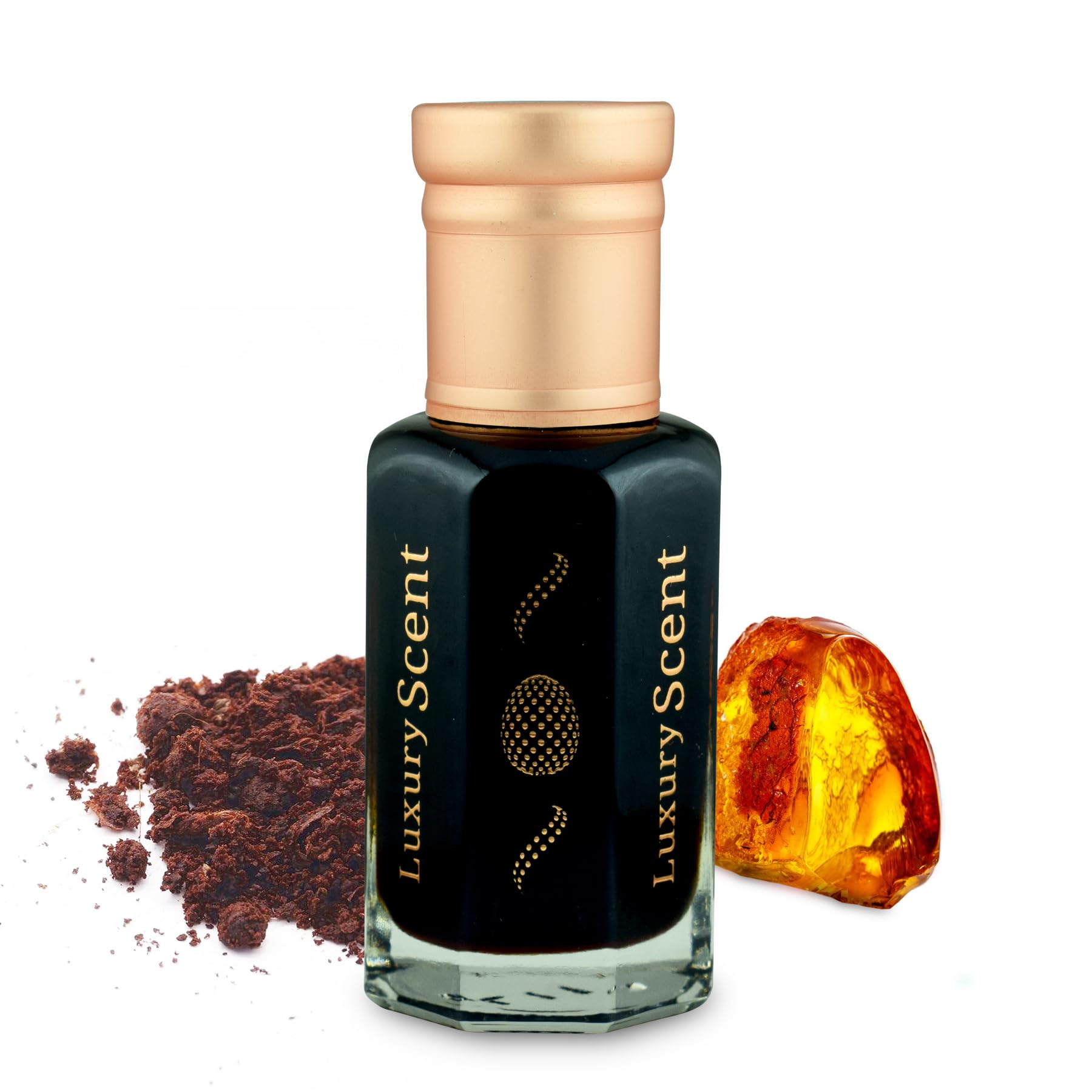 Black Musk Perfume Oil 6ml in Velvet Pouch